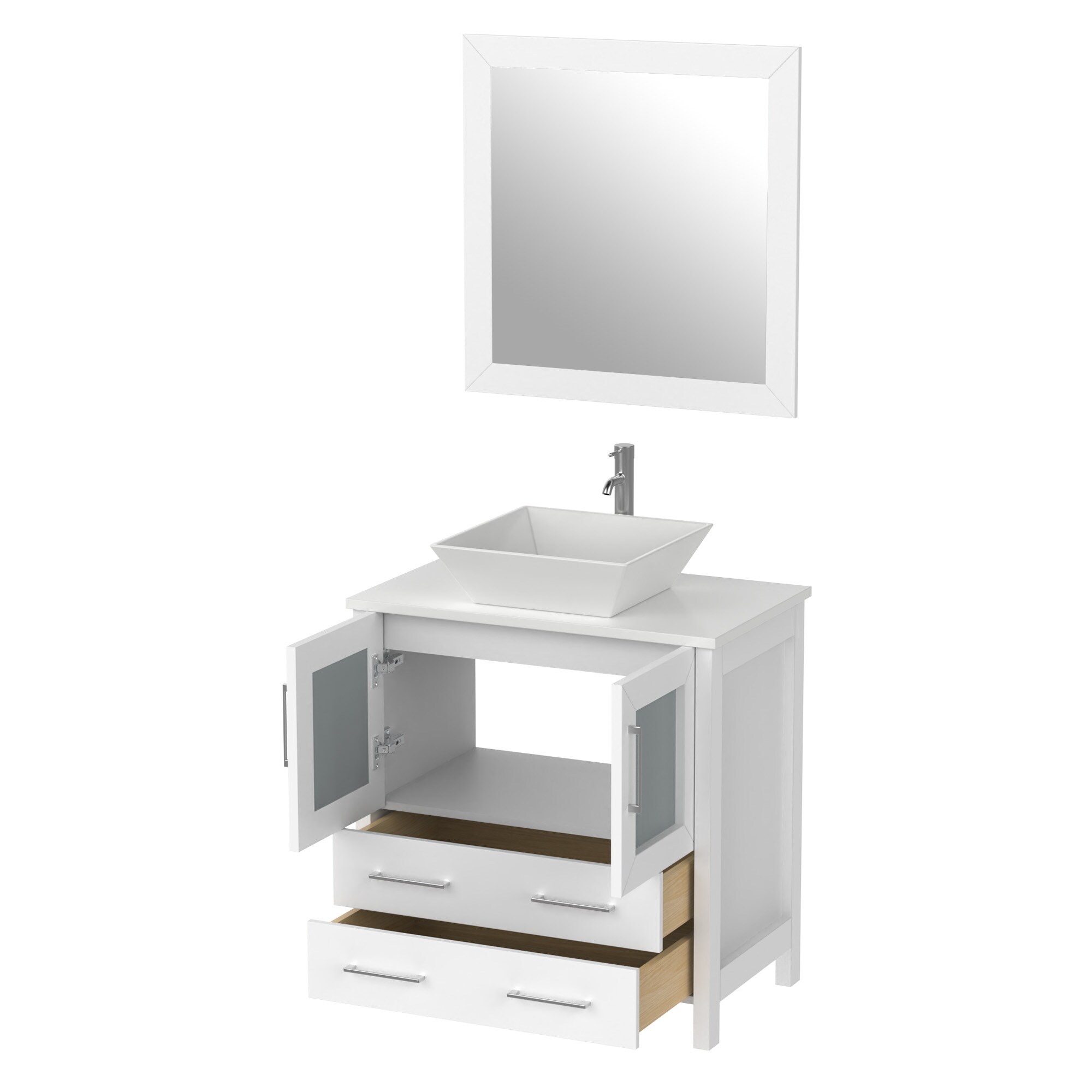 Vanity Art VA3130-W Bath-Vanity-Combo - View #5
