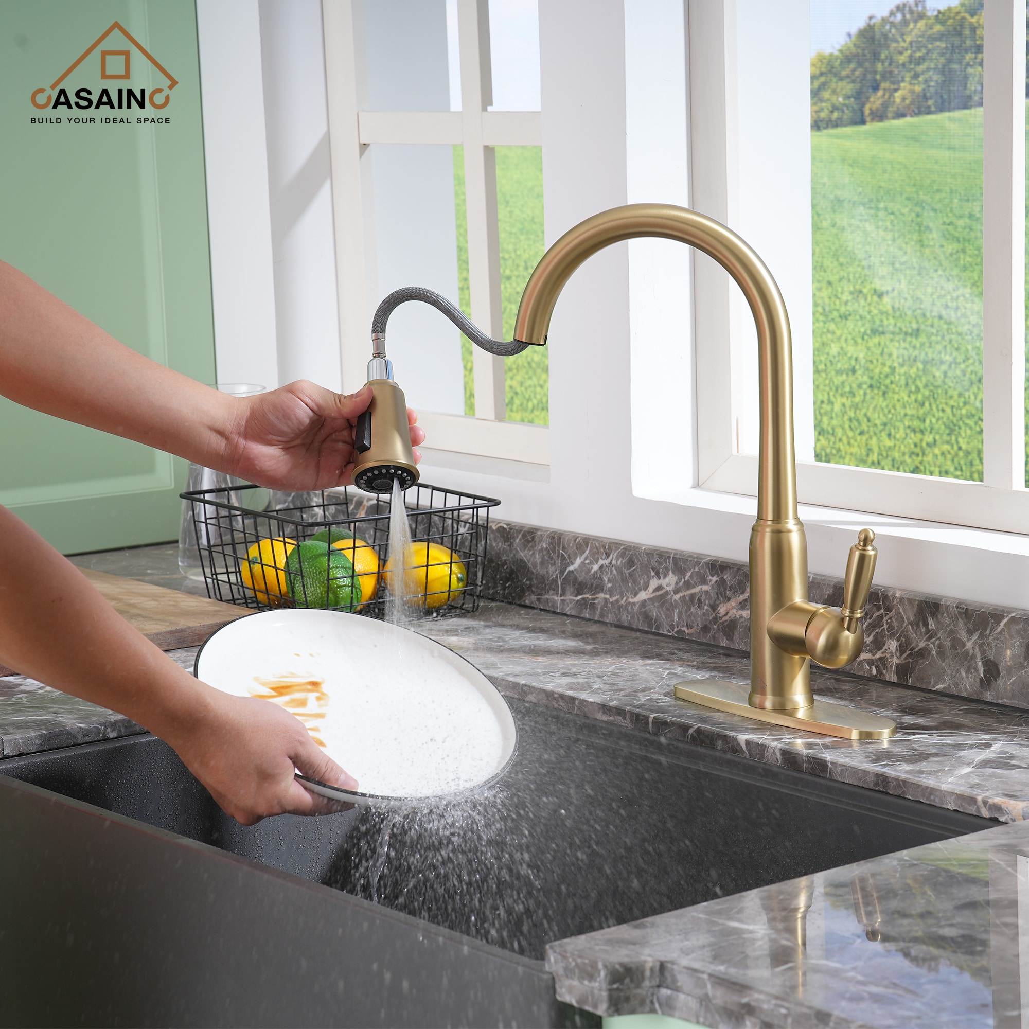 CASAINC ODB-LB-7105S Kitchen-Faucets - View #4