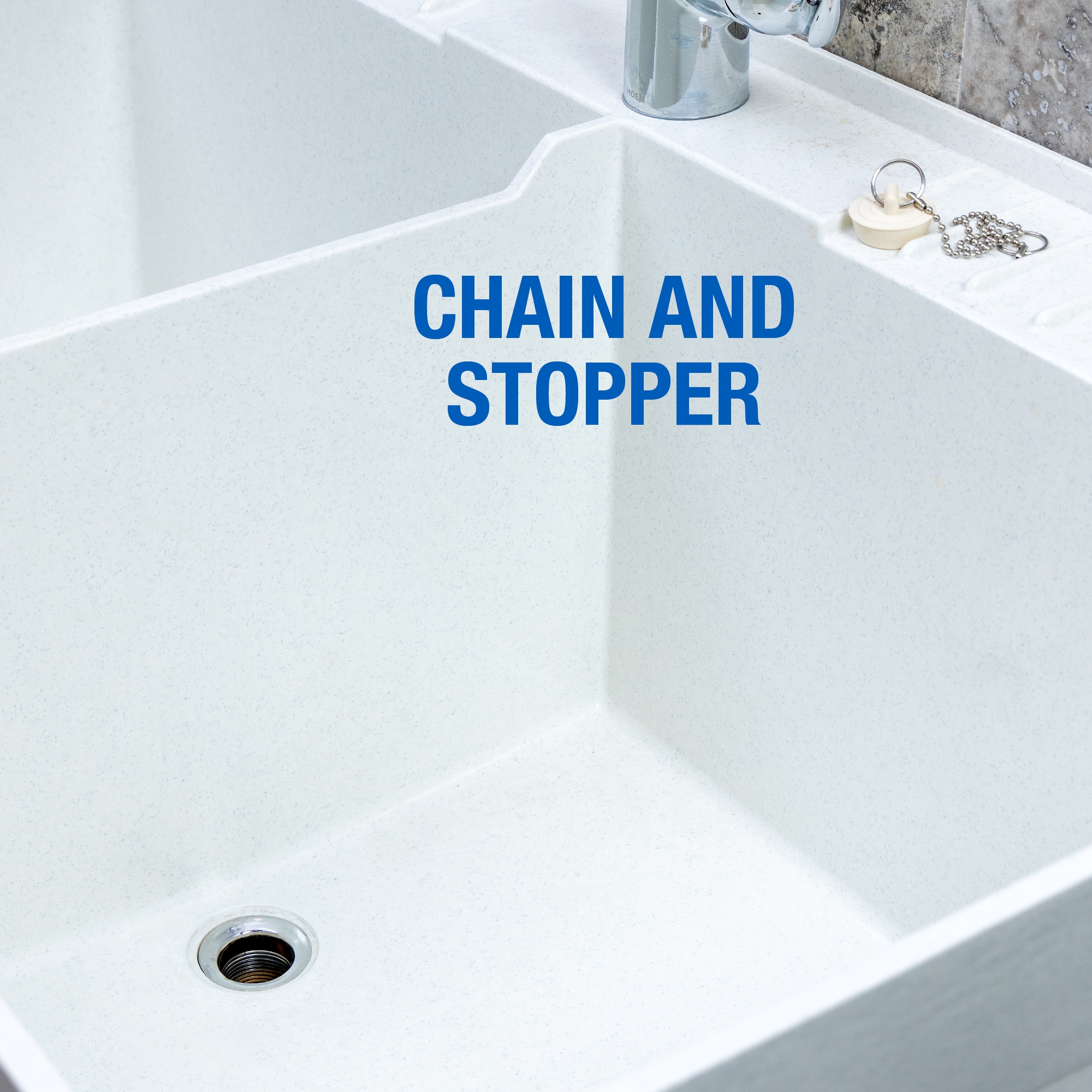 Dearborn 1000000462 Chrome Bathroom Sink pop up drain