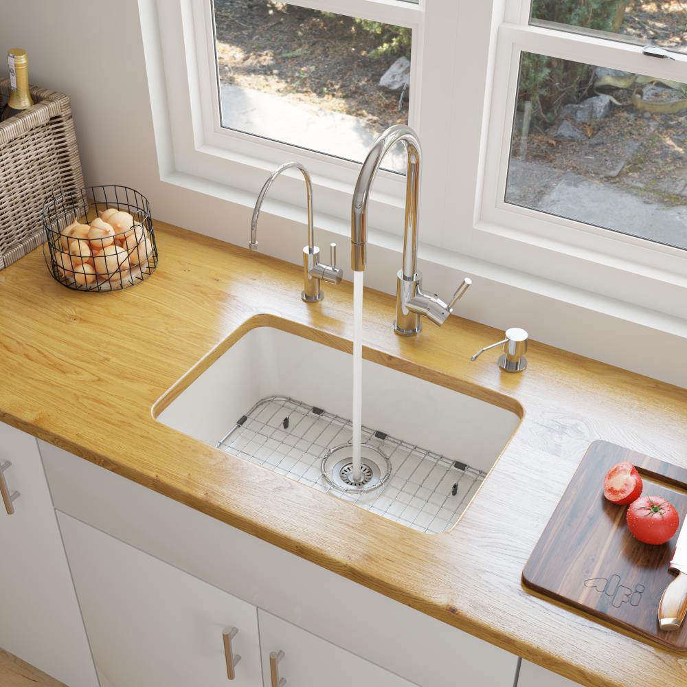 Fireclay Kitchen Sinks Undermount Dandk Organizer