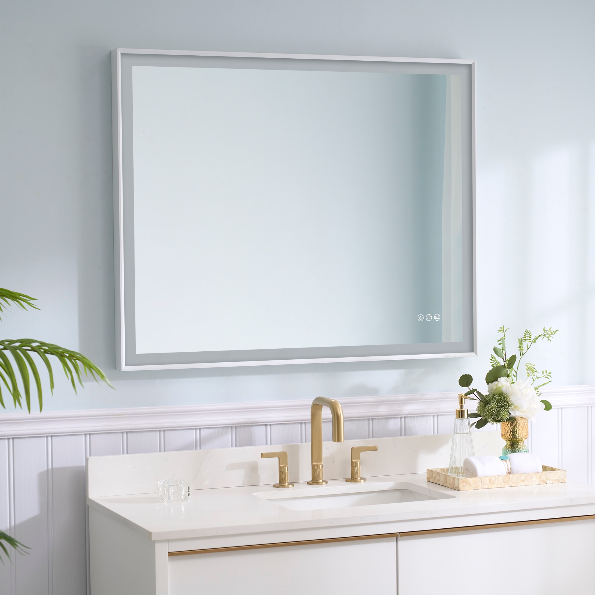 WELLFOR M1FM4032WT Framed-Bath-Mirrors - View #13
