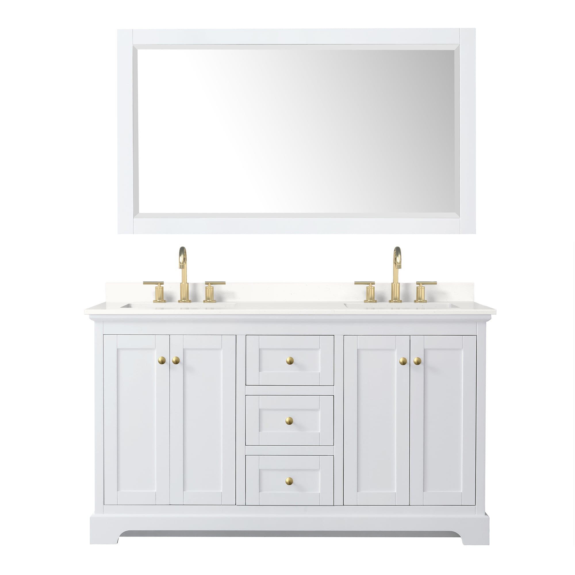 Wyndham Collection WCV232360DWGWQUS3M58 Bath-Vanity-Combo - View #2