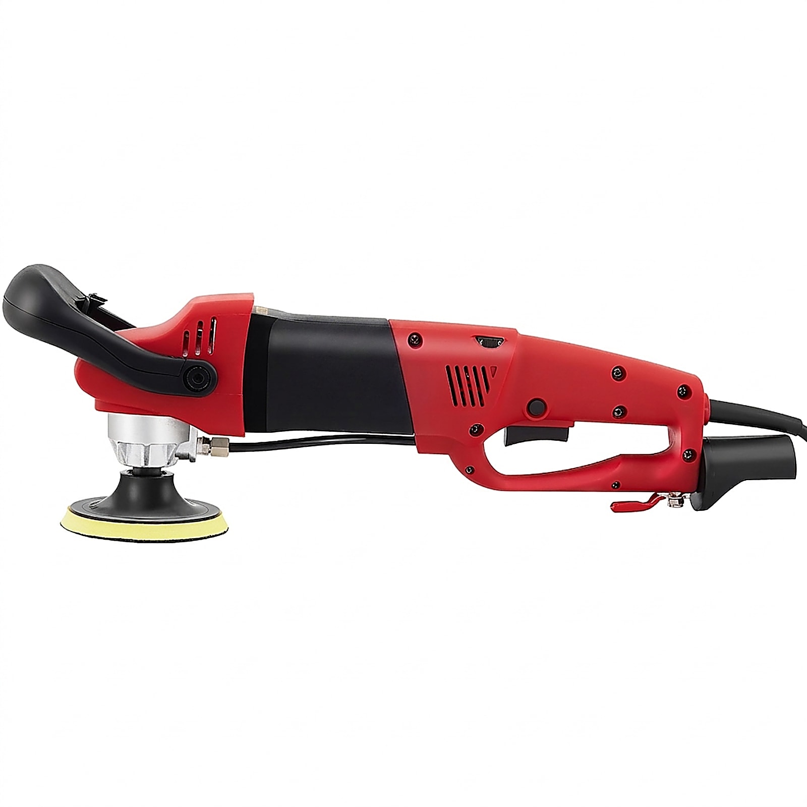 GIVIMO Wet Polisher Grinder 1200-W 1100-4200-RPM 6 Variable Speeds 4-in and 5-in Diamond Polishing Pads M14 Output Splash Shield GFCI Plug for Concrete Marble Granite Tile