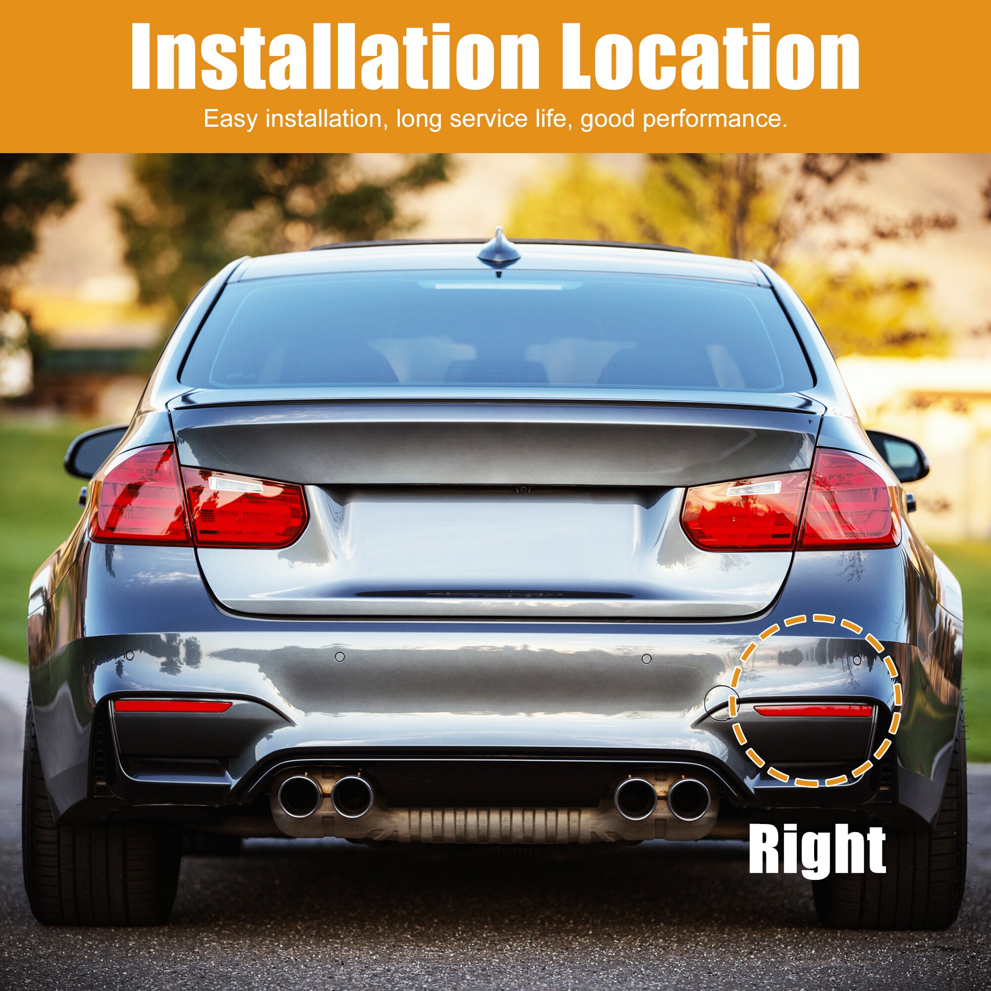 Unique Bargains S25122200UX7563 Driveway-Reflectors - View #3