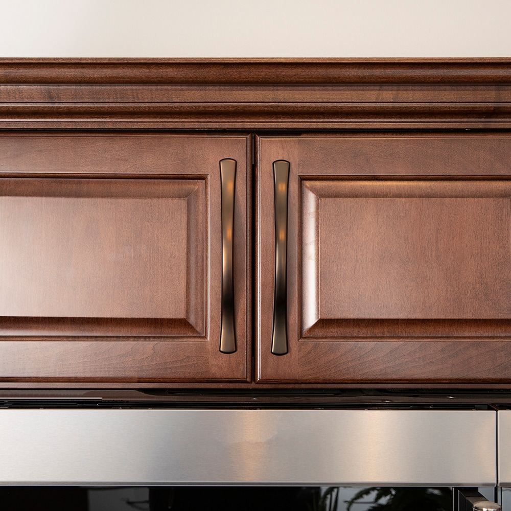 Oil-Rubbed Bronze Arch Cabinet Handle with Mounting Hardware