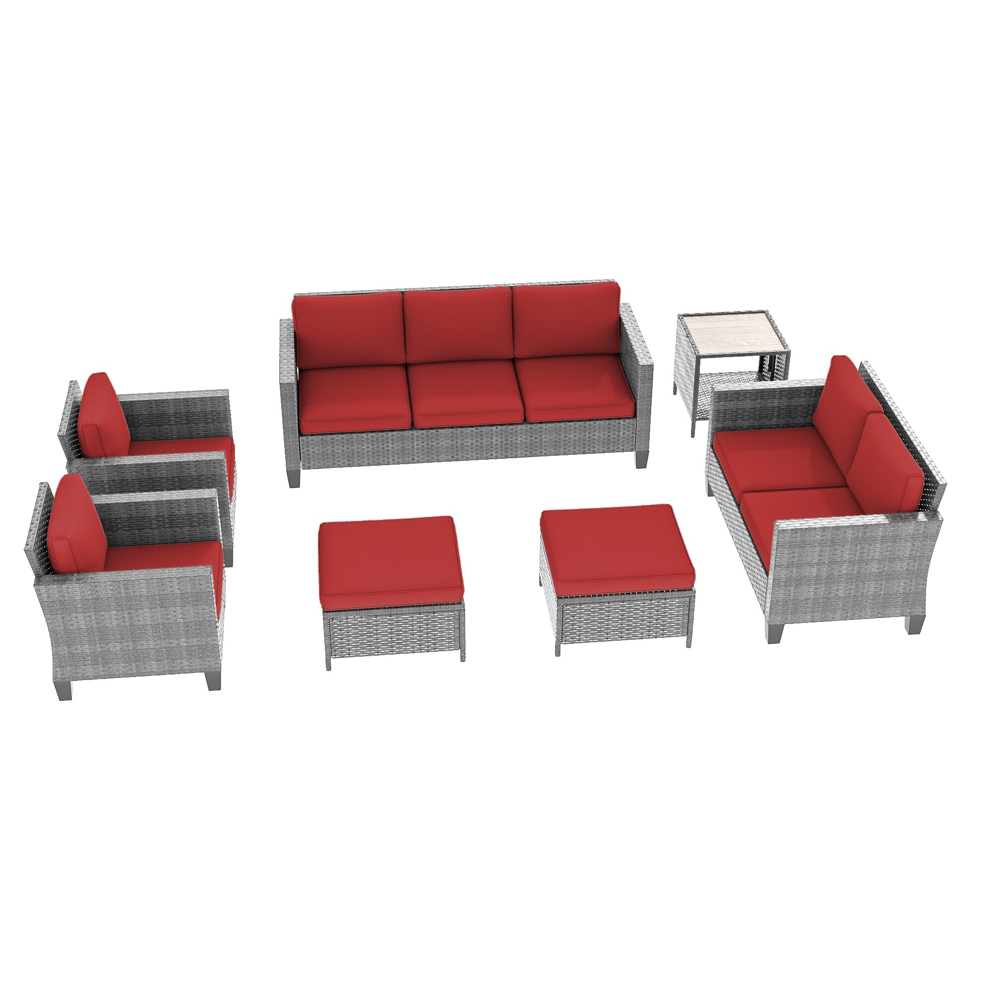Sonkuki SD-PS-115HOG-S3T3 Patio-Conversation-Sets - View #3