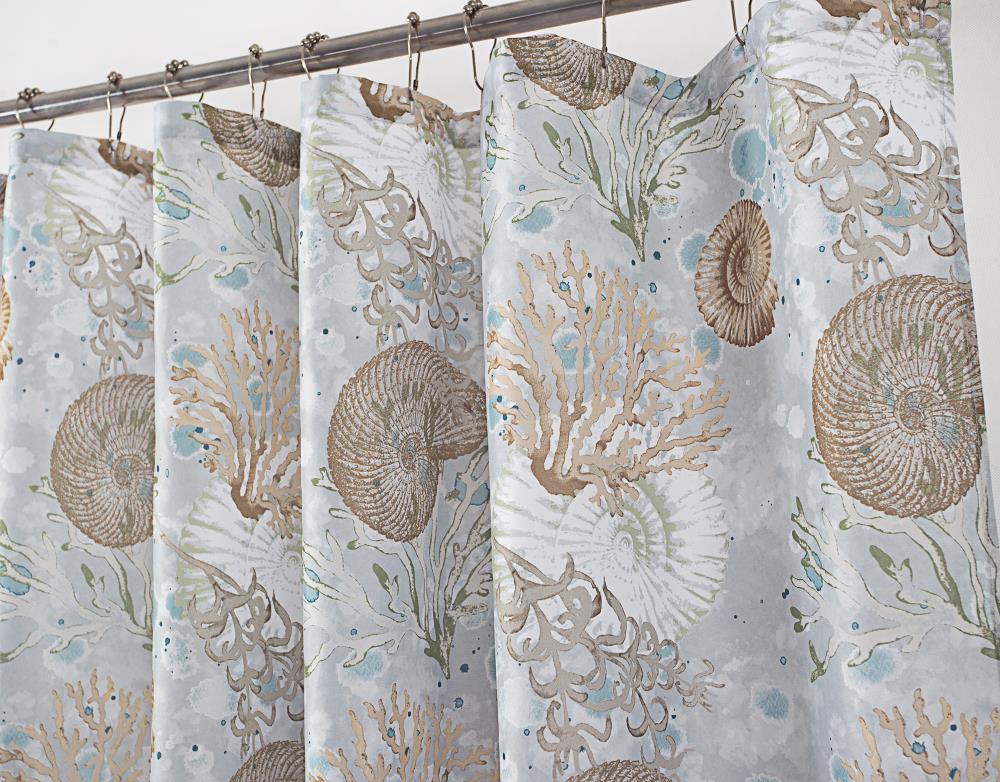 RT Designers Collection SCS044 Shower-Curtains-Liners - View #2