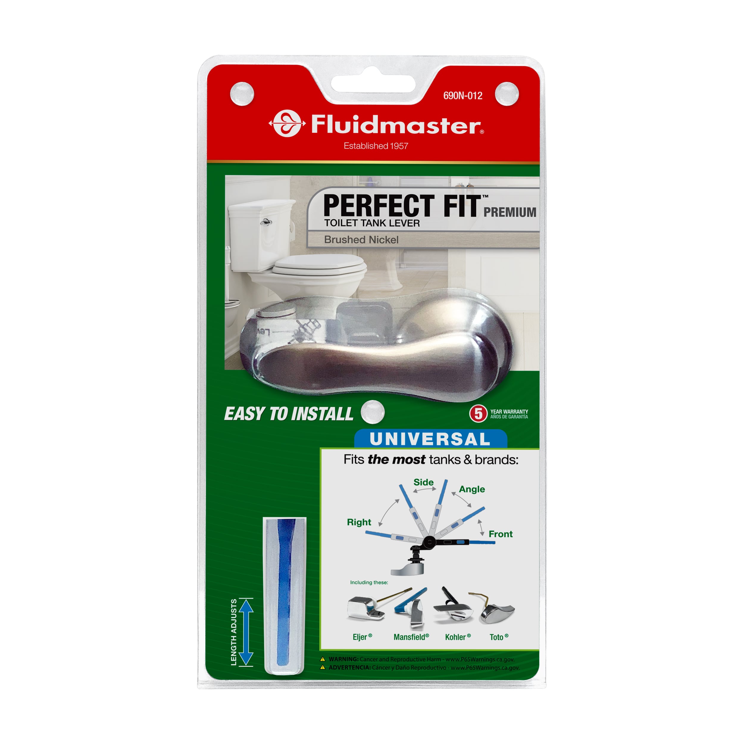 Fluidmaster 690N-012-P5 Flush-Lever - View #6