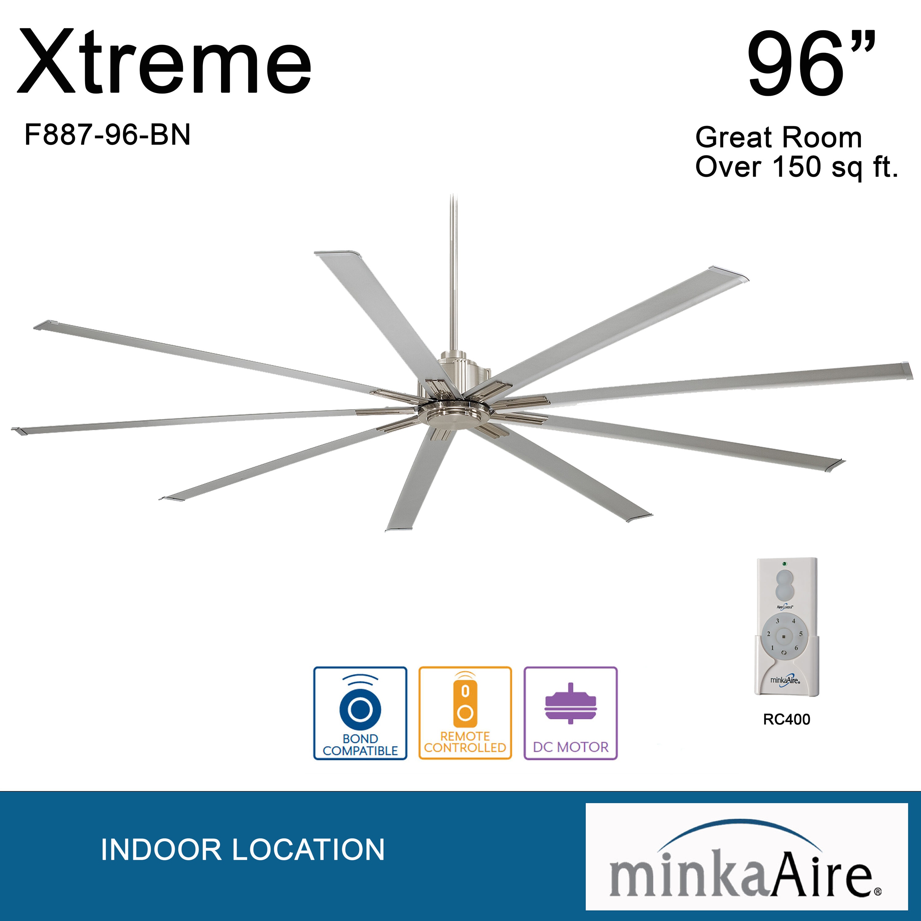 Minka Aire F887-96-BN Ceiling-Fans - View #3