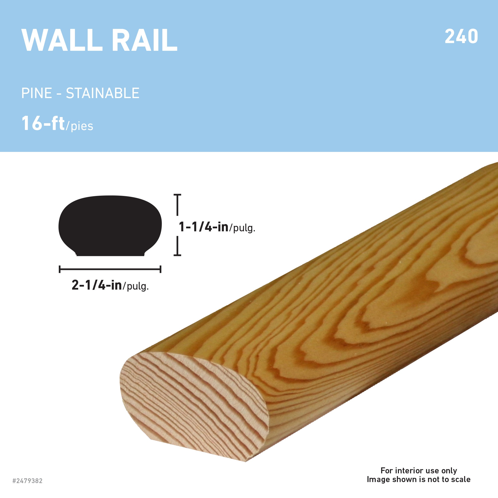RELIABILT 24016SPINE Interior-Stairpart-Railing - View #5