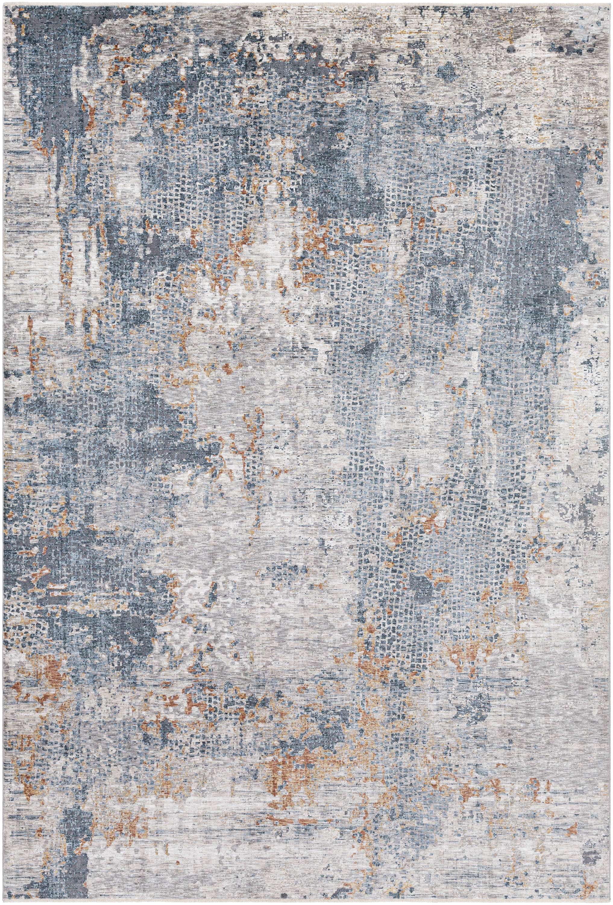 Surya CDF2305-6796 Cardiff 7 x 10 Medium Gray Indoor Abstract Area Rug