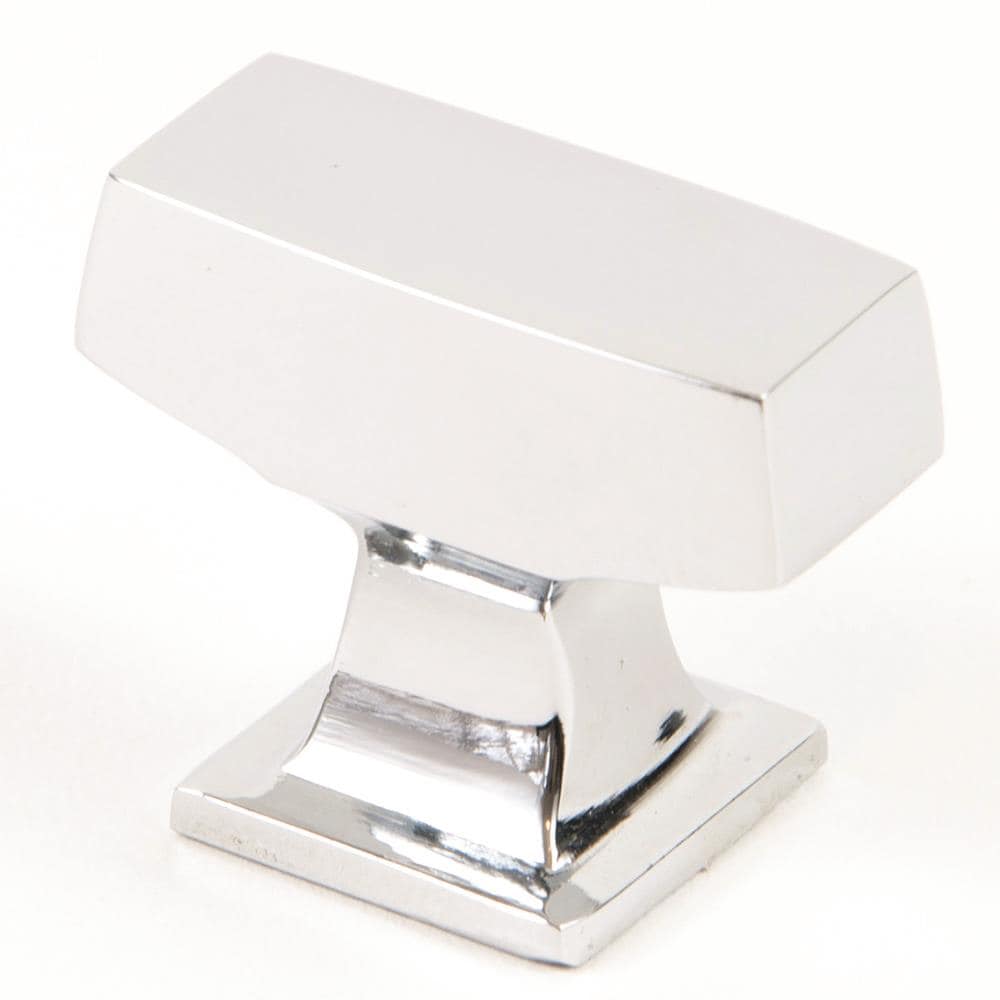 Rusticware 999CH Knob Chrome Square Cabinet Knob
