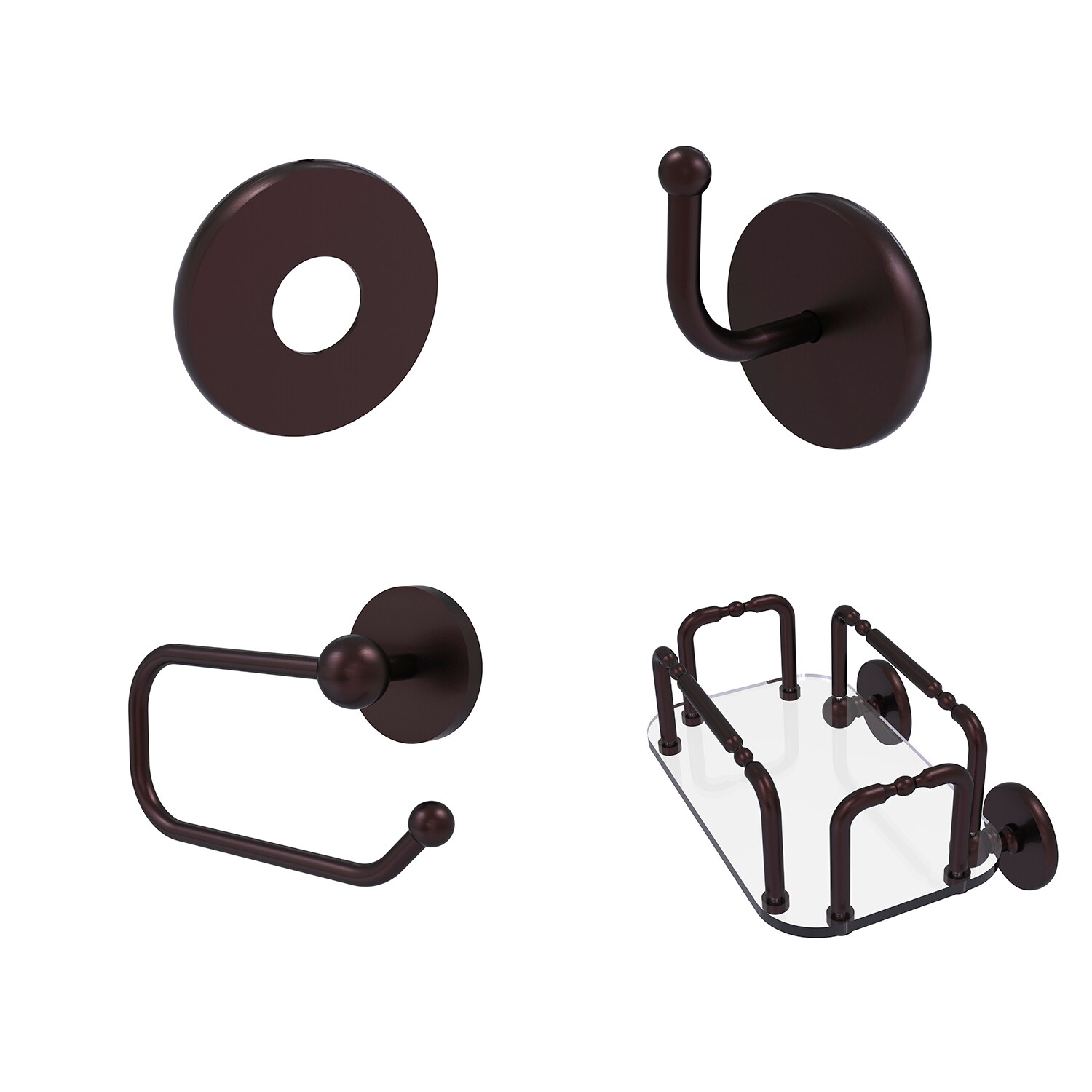 Allied Brass 1020-ABZ Robe-Hooks - View #3