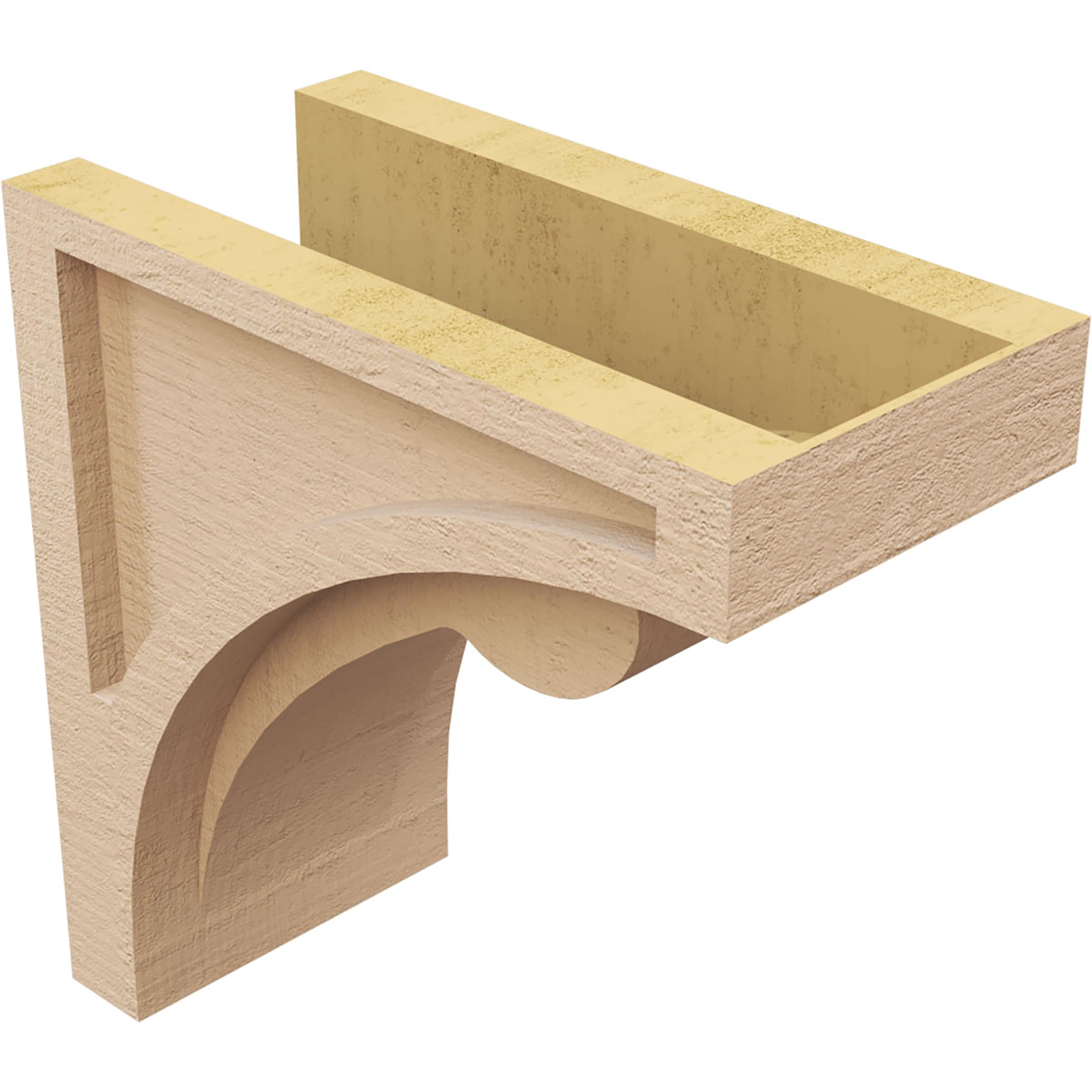 Ekena Millwork CORU05X10X10VIORCPR corbels - View #5