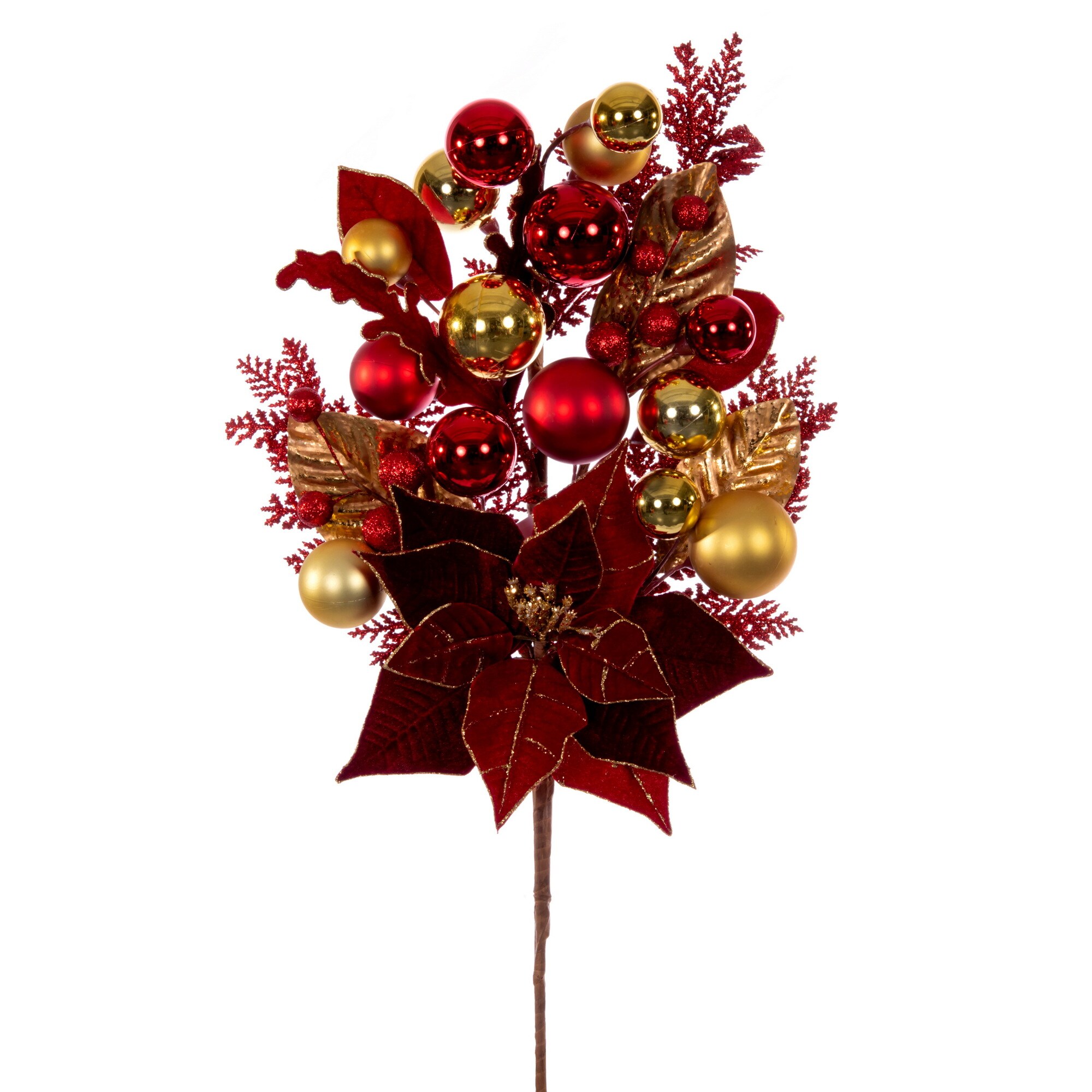 Vickerman 4 Proper 5 Yards Silver with Gold Embroidery Two-Sided Wired  Edge Christmas Ribbon.