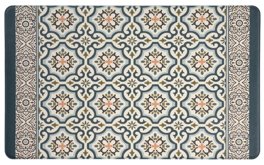 World Rug Gallery 886BLUE18X30 Mats-Cat - View #2