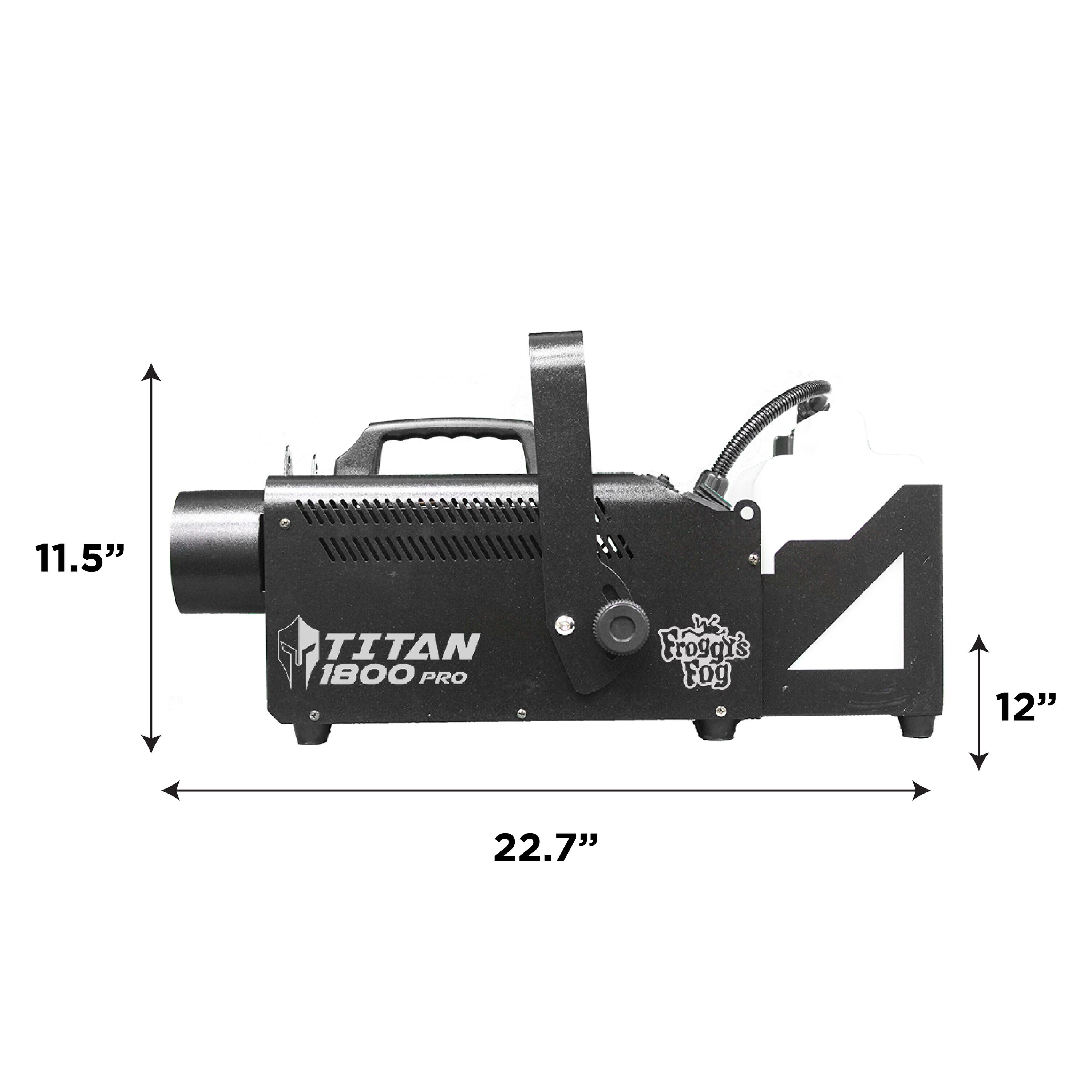 Froggy's Fog FFM-TITAN-1800-PRO Fog-Bubble-Machines - View #5