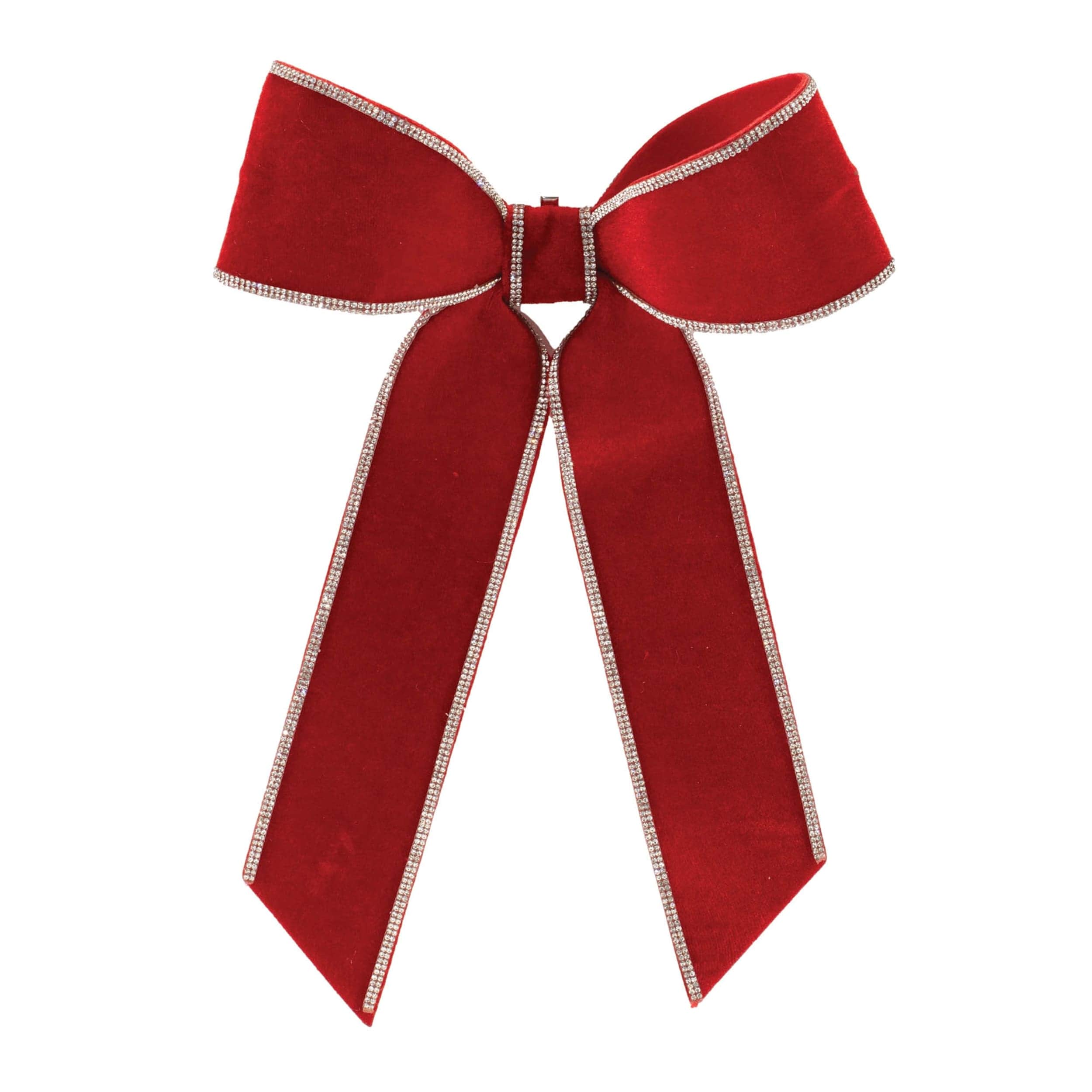 Melrose International Jeweled Holiday Bow (Set of 2) #95416DS