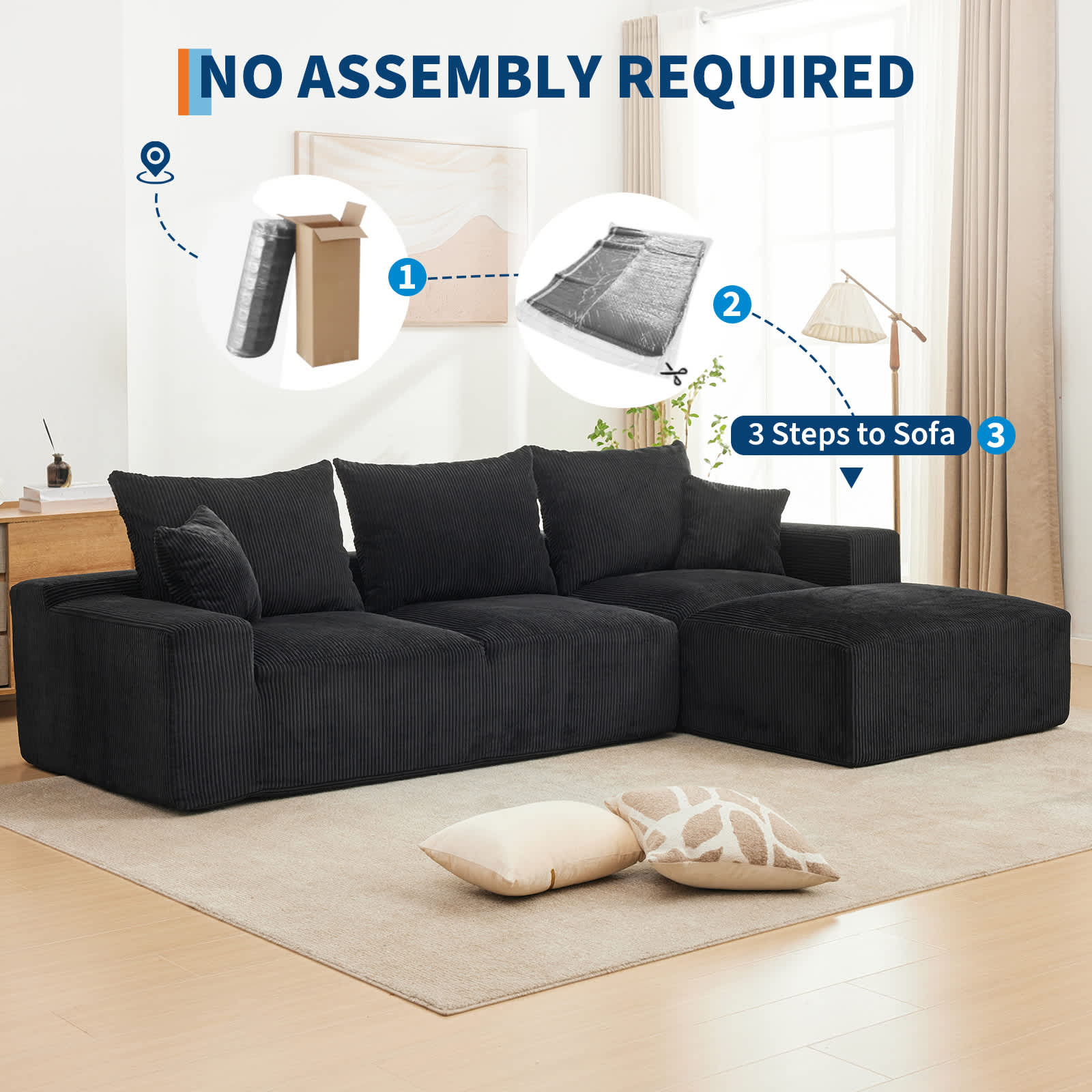 Qeetex EX-PHO-34Q5LTE7 Sofas-Loveseats - View #4