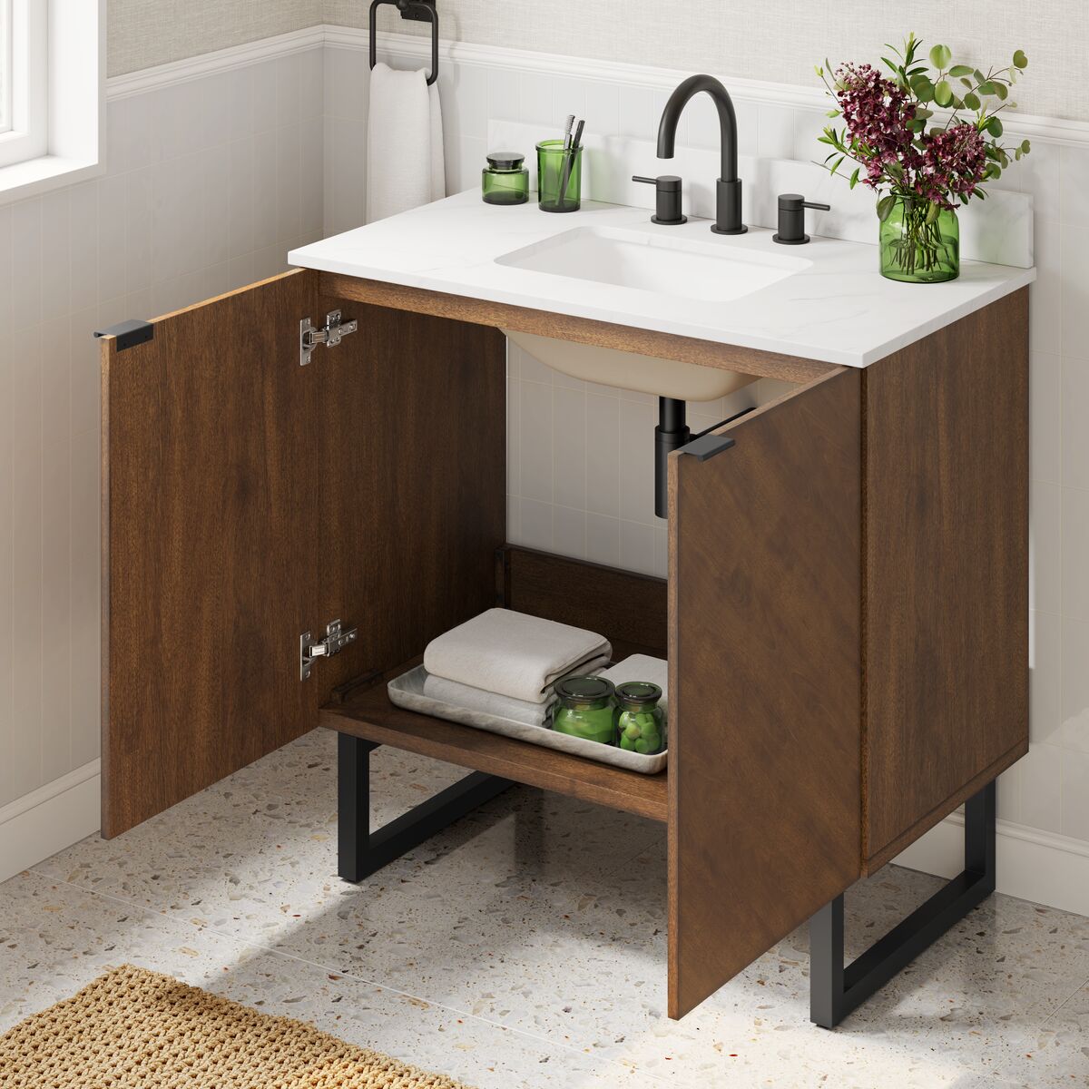 allen + roth LWSE36VBR Bath-Vanity-Combo - View #6