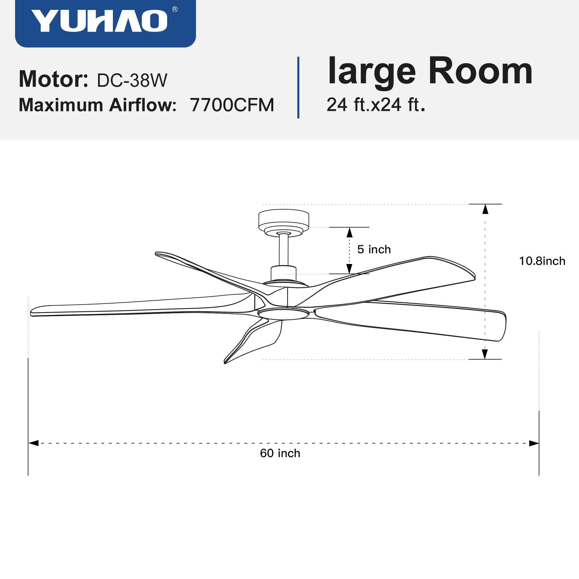 Bayfeve BFYH-41065-CF Ceiling-Fans - View #10