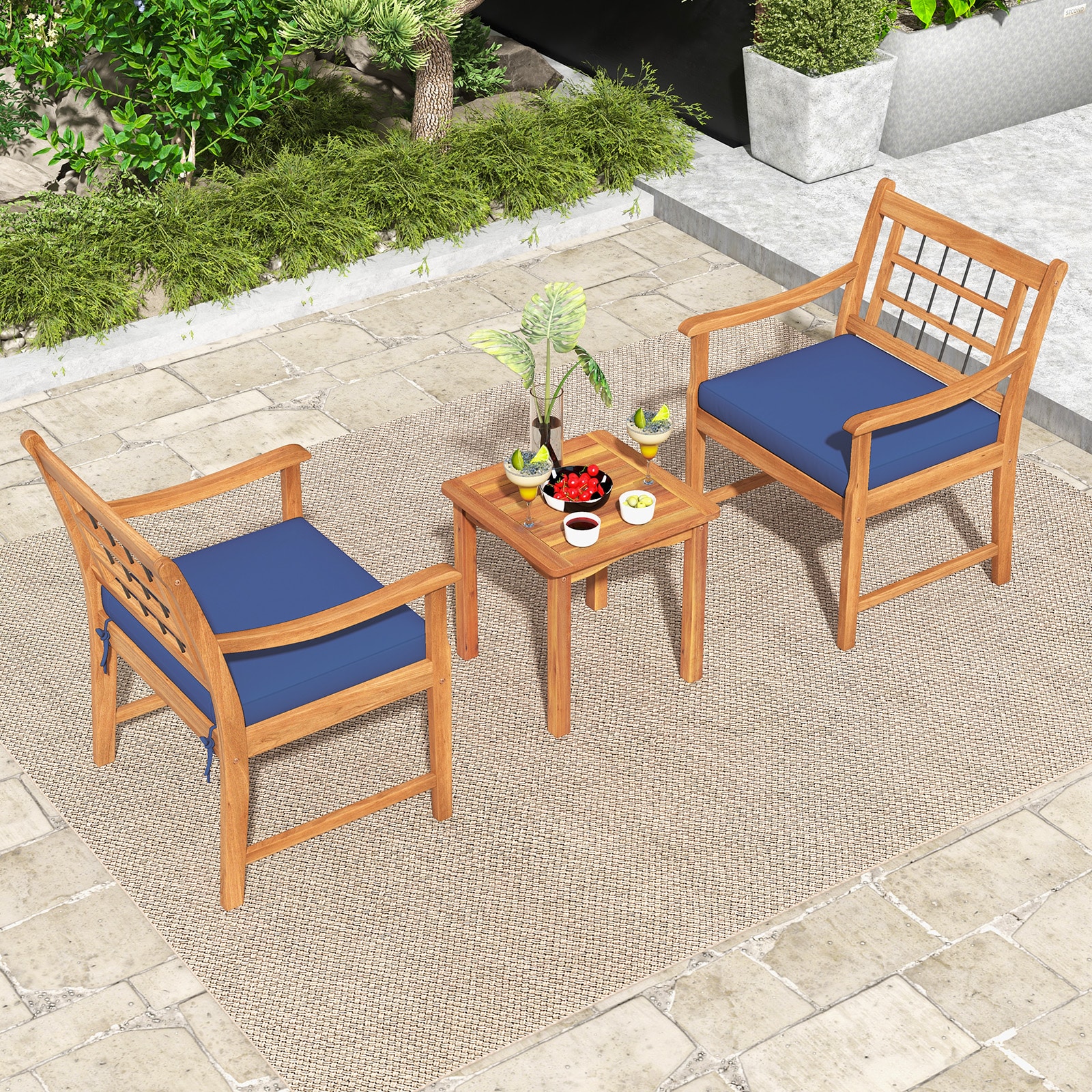 LIVIZA OUJ72587NY Patio-Conversation-Sets - View #7