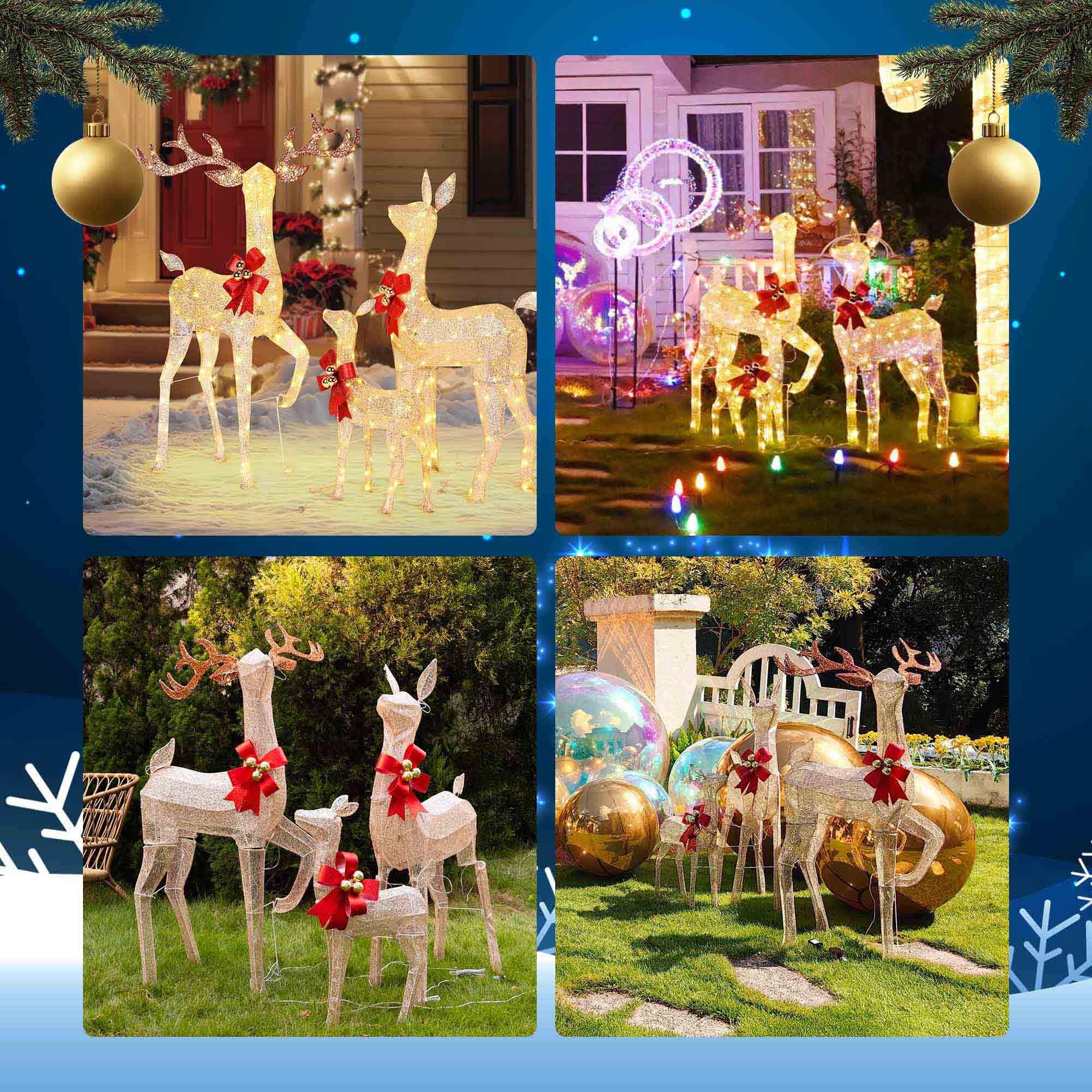 Yescom 60XMA025-DEER3-15-LO Outdoor-Christmas-Decor - View #7