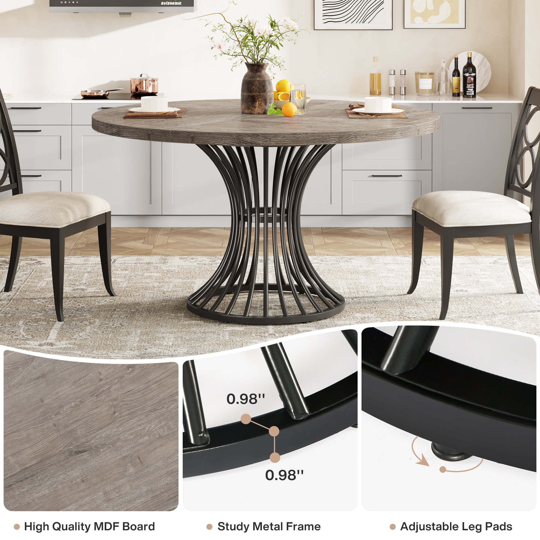Fnova LWTJ-XK00622X Dining-Tables - View #6