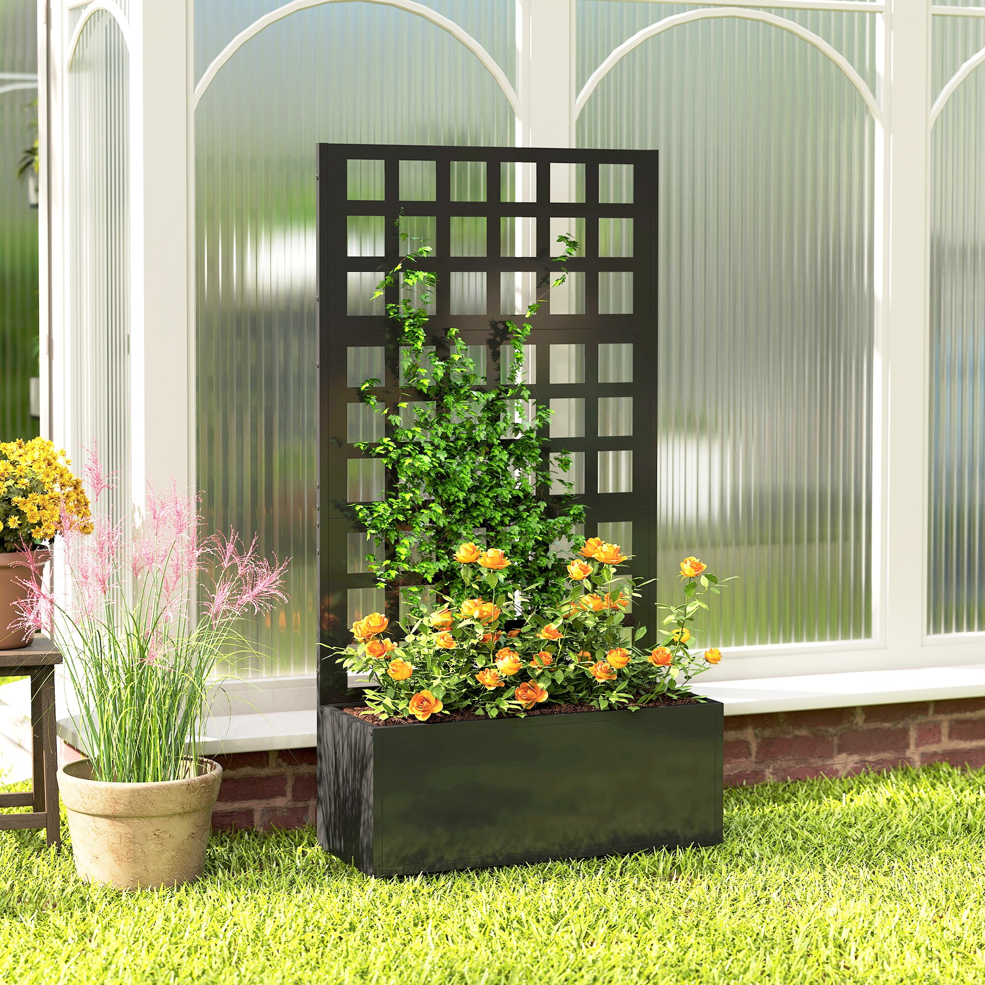 Outsunny 84H-146V02BK Raised-Garden-Beds - View #4
