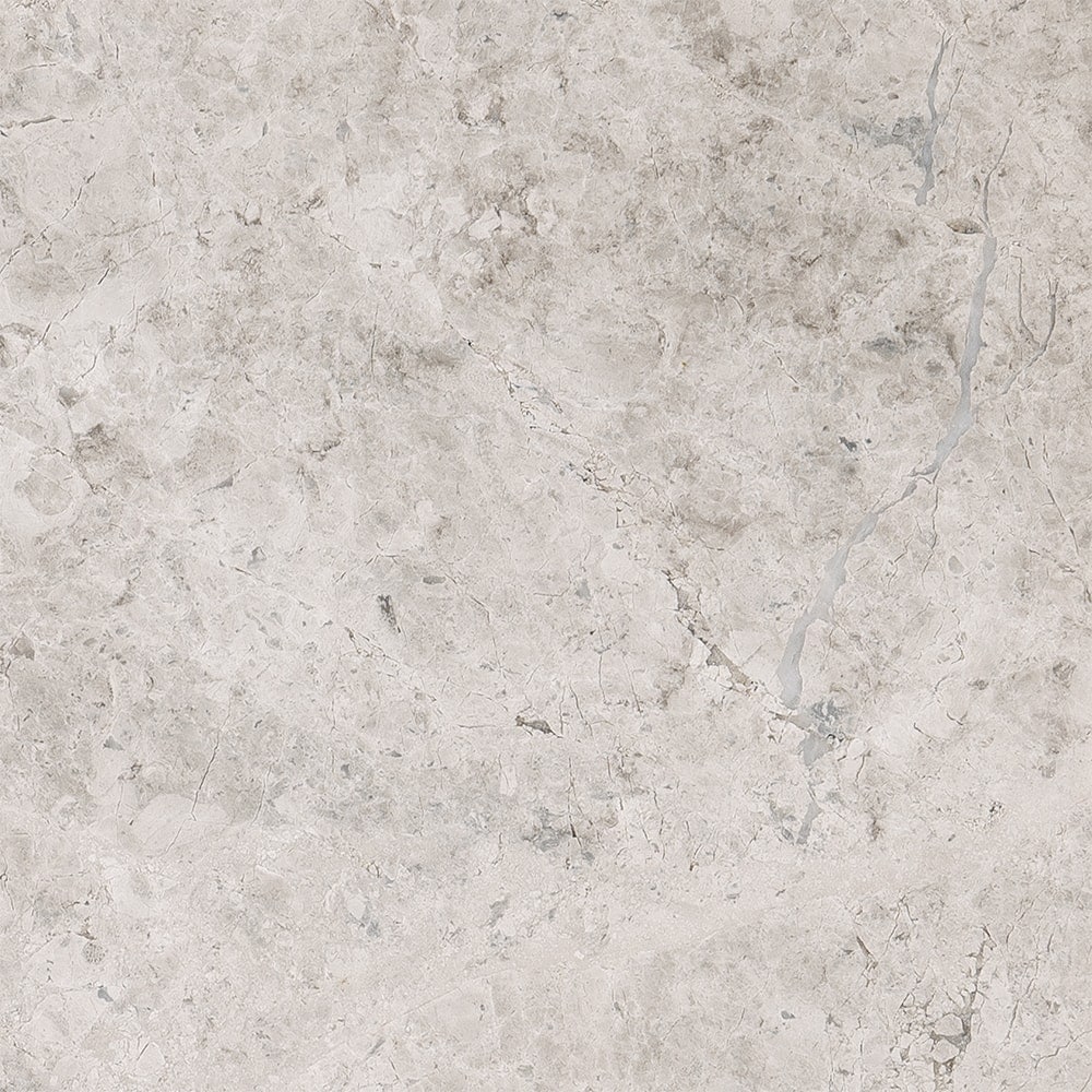 Marble Systems 100496 SILVER SHADOW MARBLE COLLECTION Silver Shadow 4-in x 4-in Honed Natural Stone Marble Scale Floor and Wall Tile (6.6-sq. ft/ Carton)