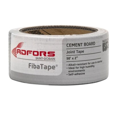 Fibatape Cement Board Tape 2-in x 150-ft Mesh Construction Self-Adhesive Cement