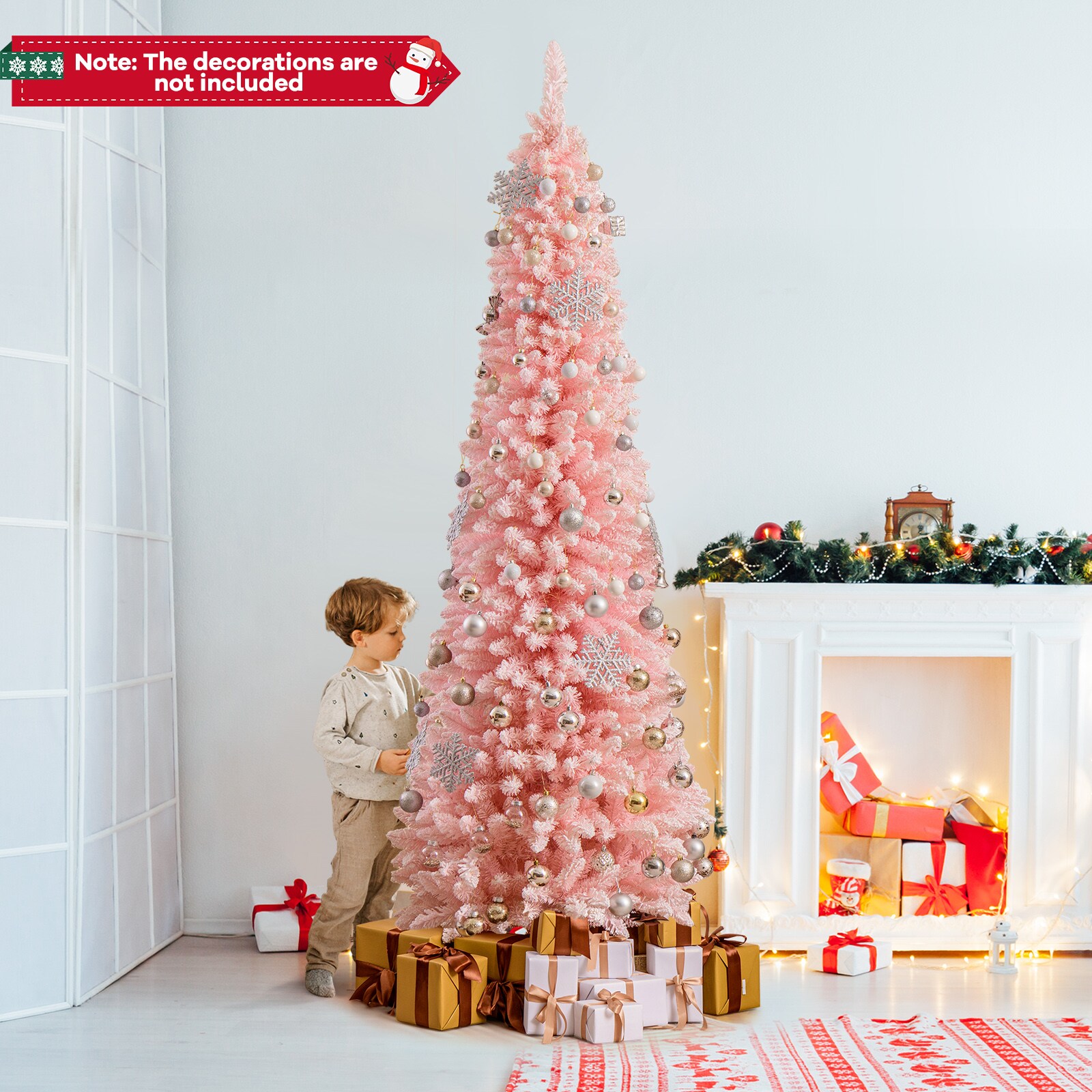 WELLFOR TX-HGY-10007US Artificial-Christmas-Trees - View #6