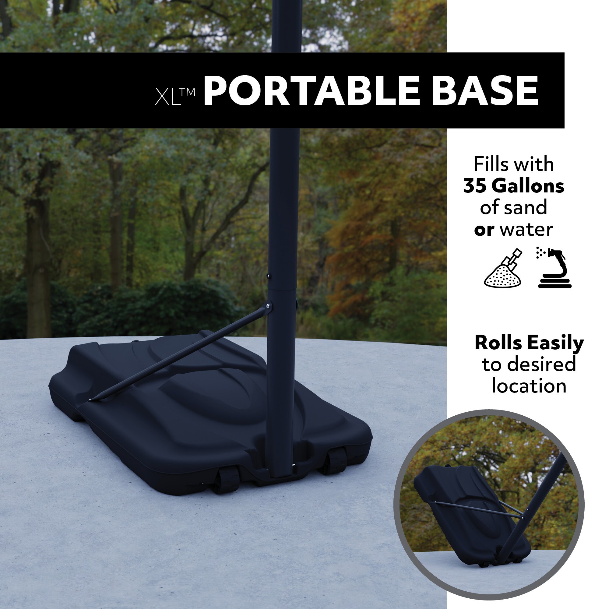 LIFETIME PRODUCTS 1558 Basketball-System - View #5