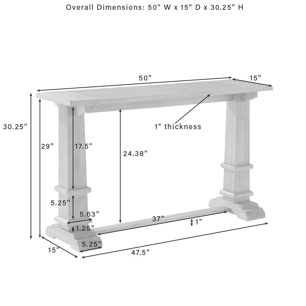 Crosley Furniture CF1340-RB Console-Sofa-Tables - View #4