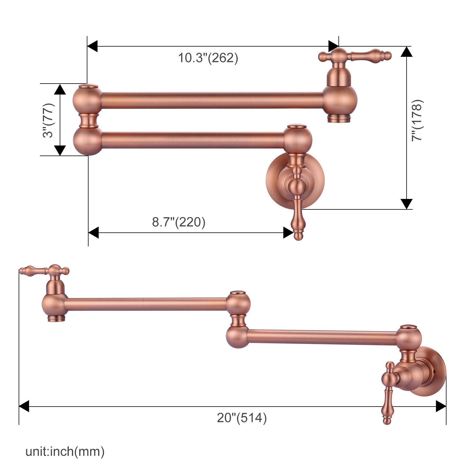 WOWOW 2311100BR Kitchen-Faucets - View #6