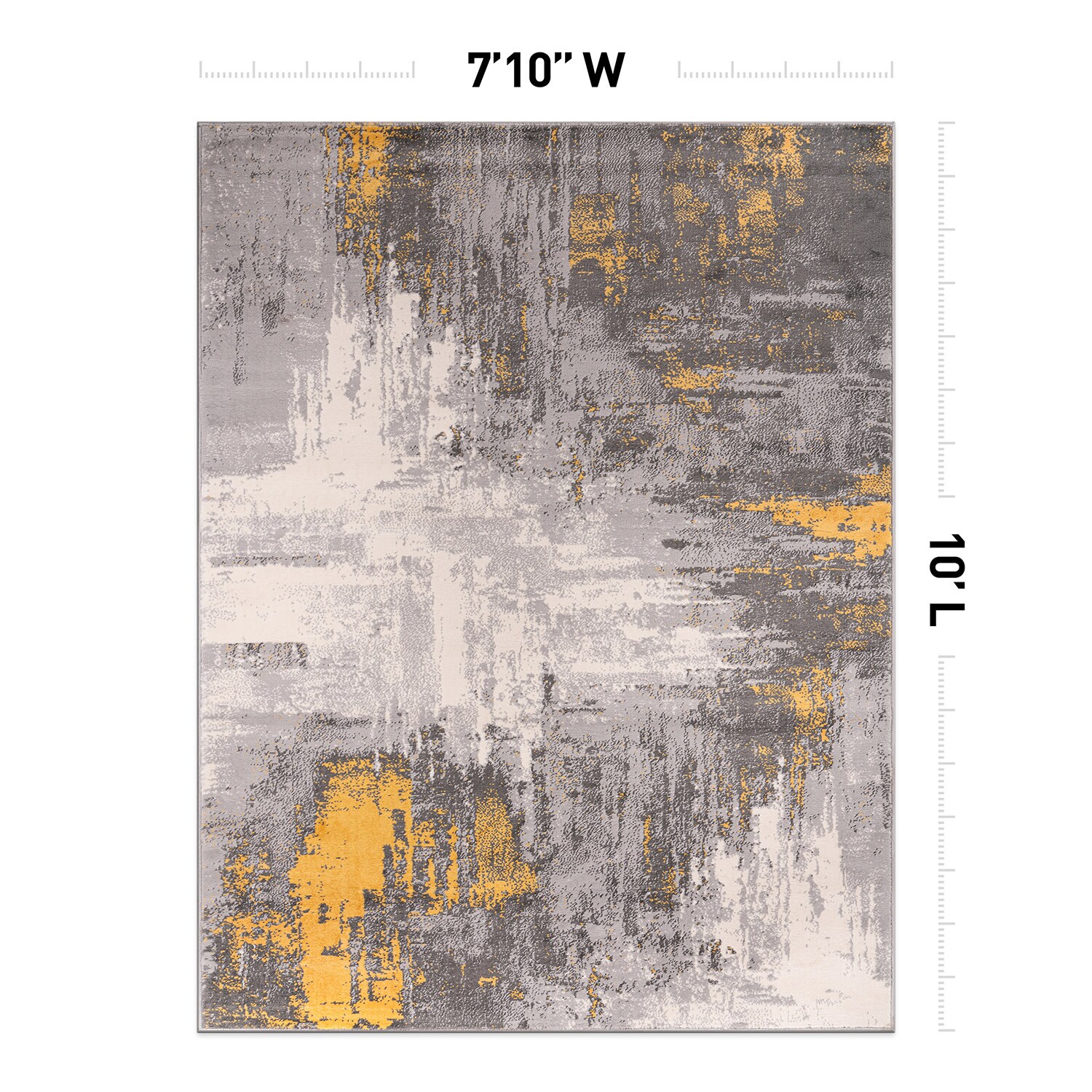 World Rug Gallery 4055YELLOW8X10 rugs - View #2