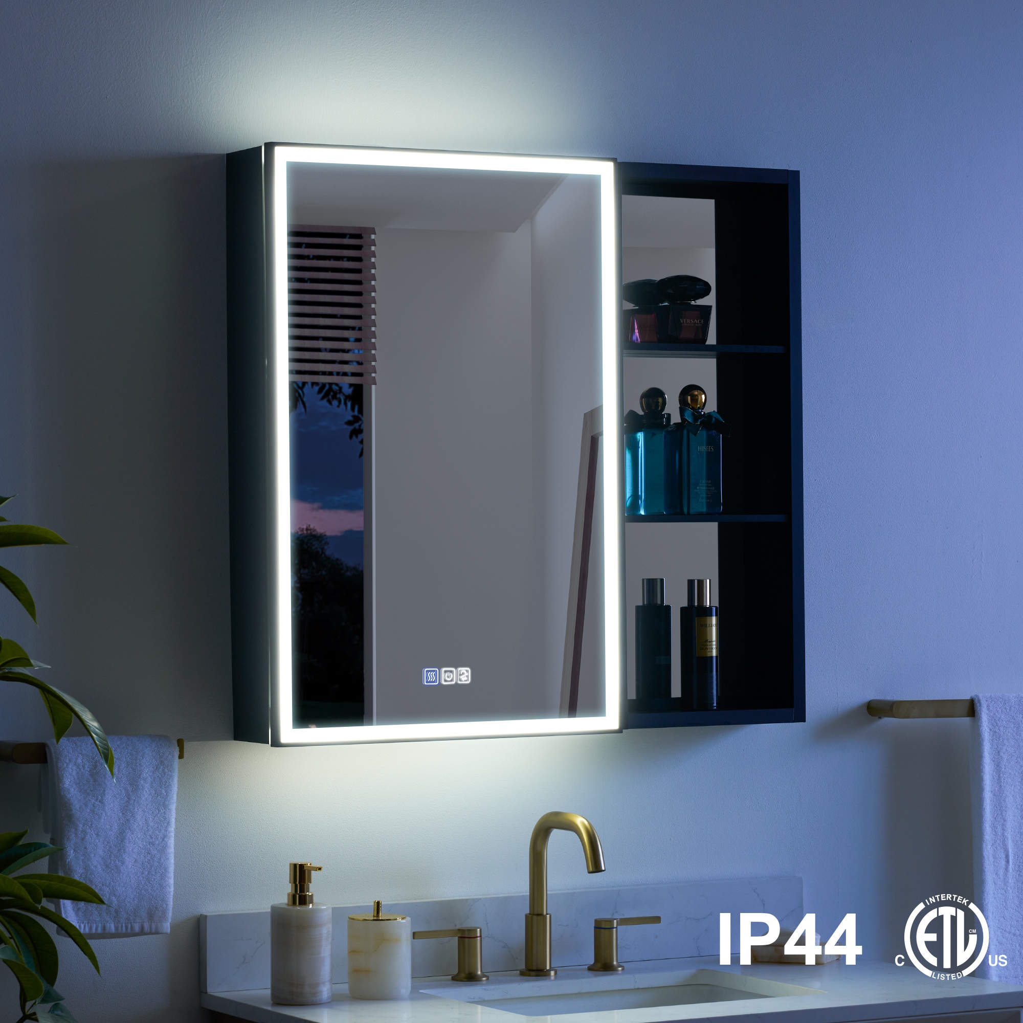 WELLFOR W12MCL2030L-MC Bathroom-Medicine-Cabinets - View #4