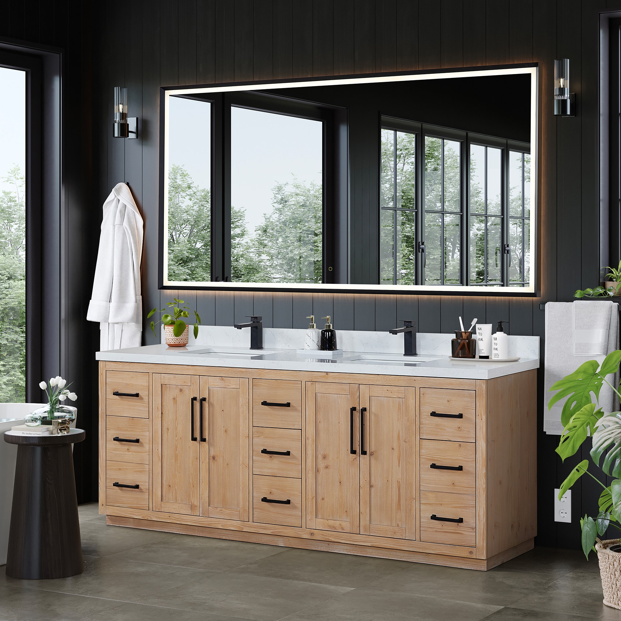 Altair 562084-LB-GW Bath-Vanity-Combo - View #2