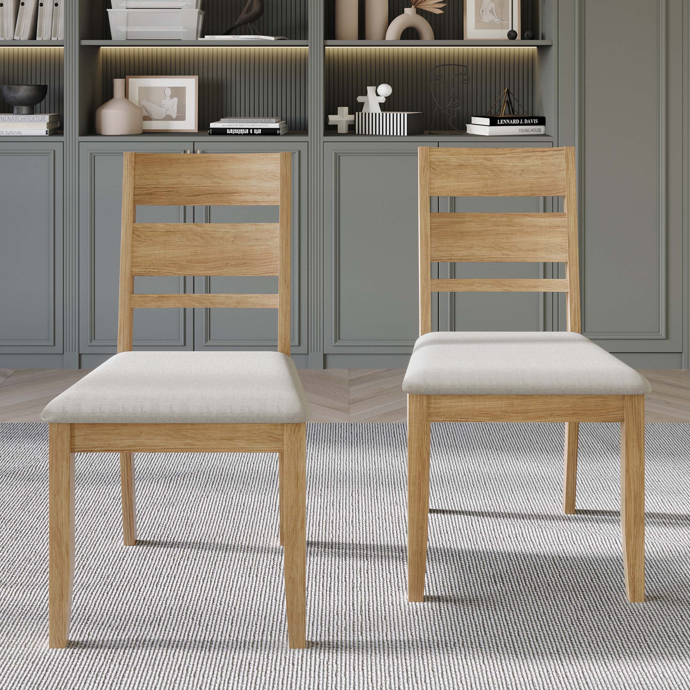 ChaletPosh C3065US-NOK-WD-2X Dining-Chairs - View #2