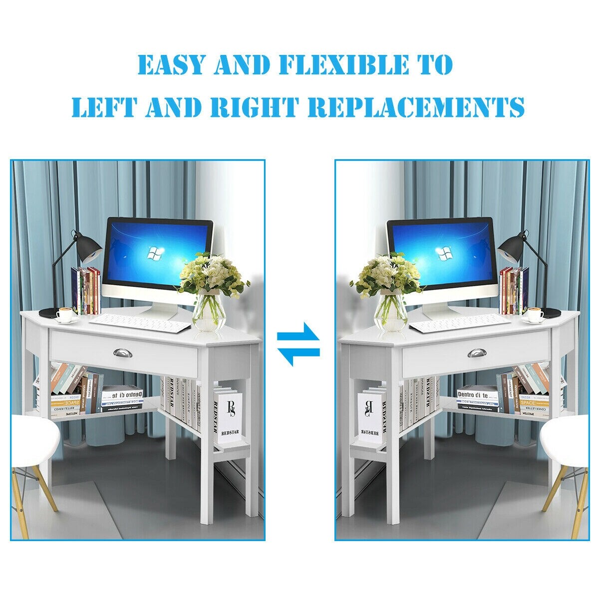 CASAINC WF-HYSN-53866WH desks - View #4
