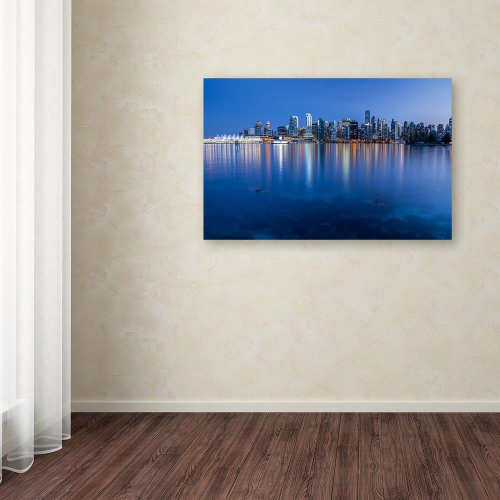 Trademark Fine Art Landscapes Framed 12-in H x 19-in W Landscape Print ...