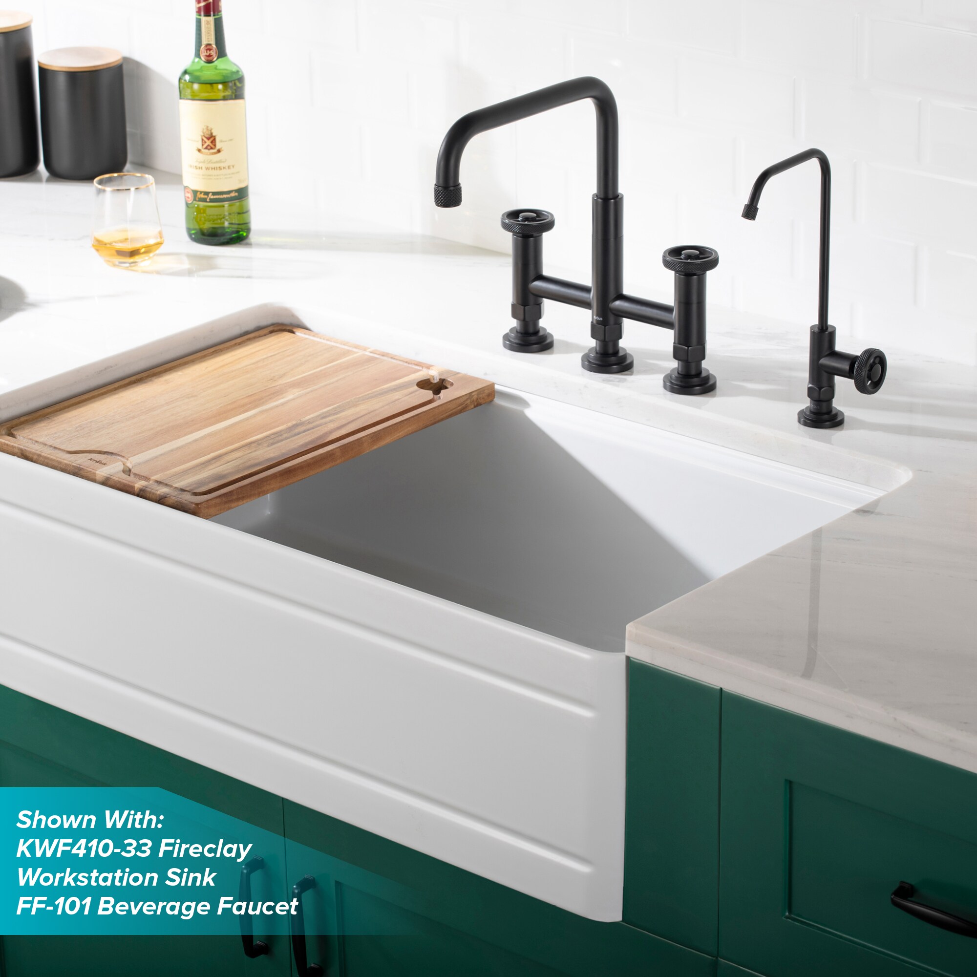 Kraus KPF-3125MB Kitchen-Faucets - View #10