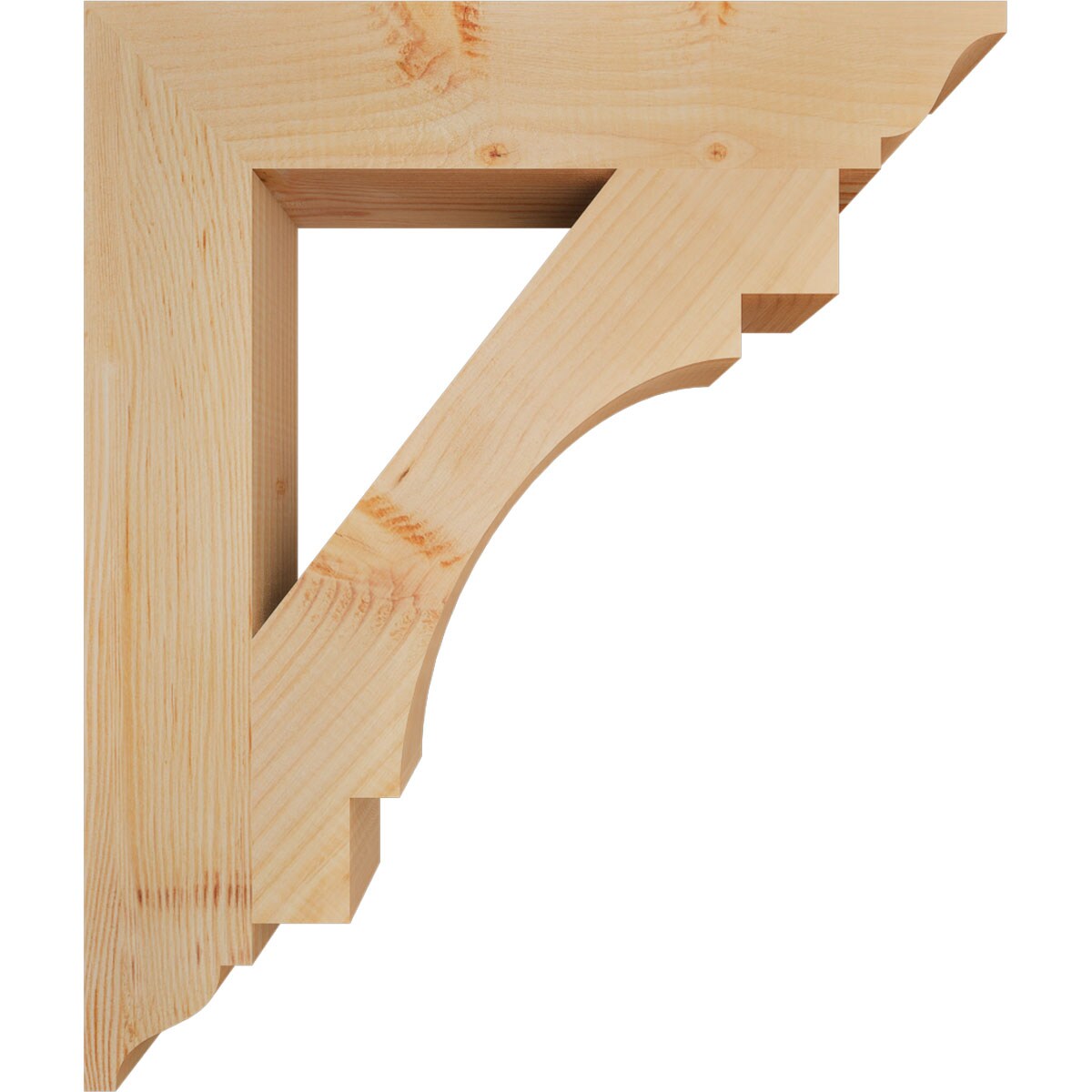 Ekena Millwork BKT04X22X26MRC01SDF Exterior-Brackets-Braces - View #3