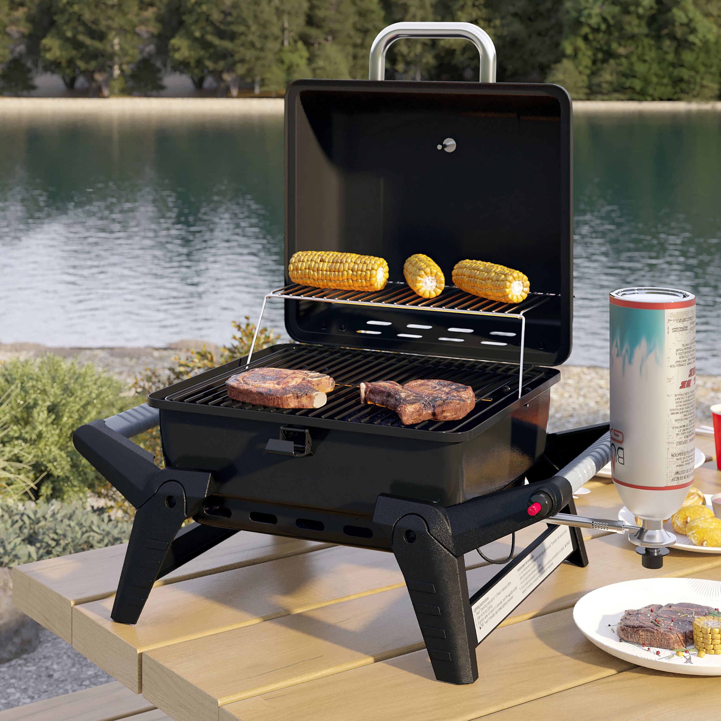 Master Forge GBT26023L Tabletop-Grills - View #10