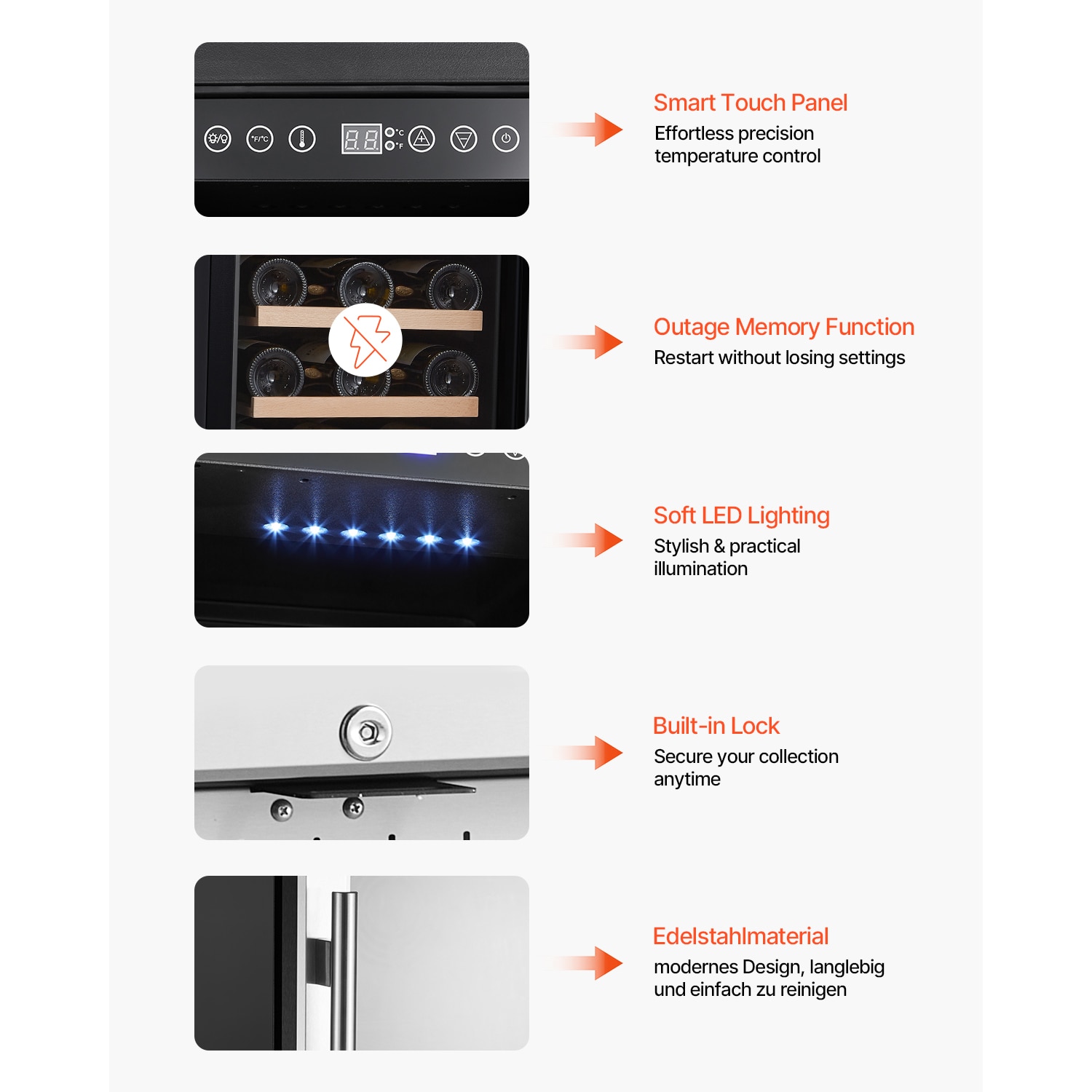 VEVOR SCSYHJJQRS1506915V1 Wine-Chillers - View #6