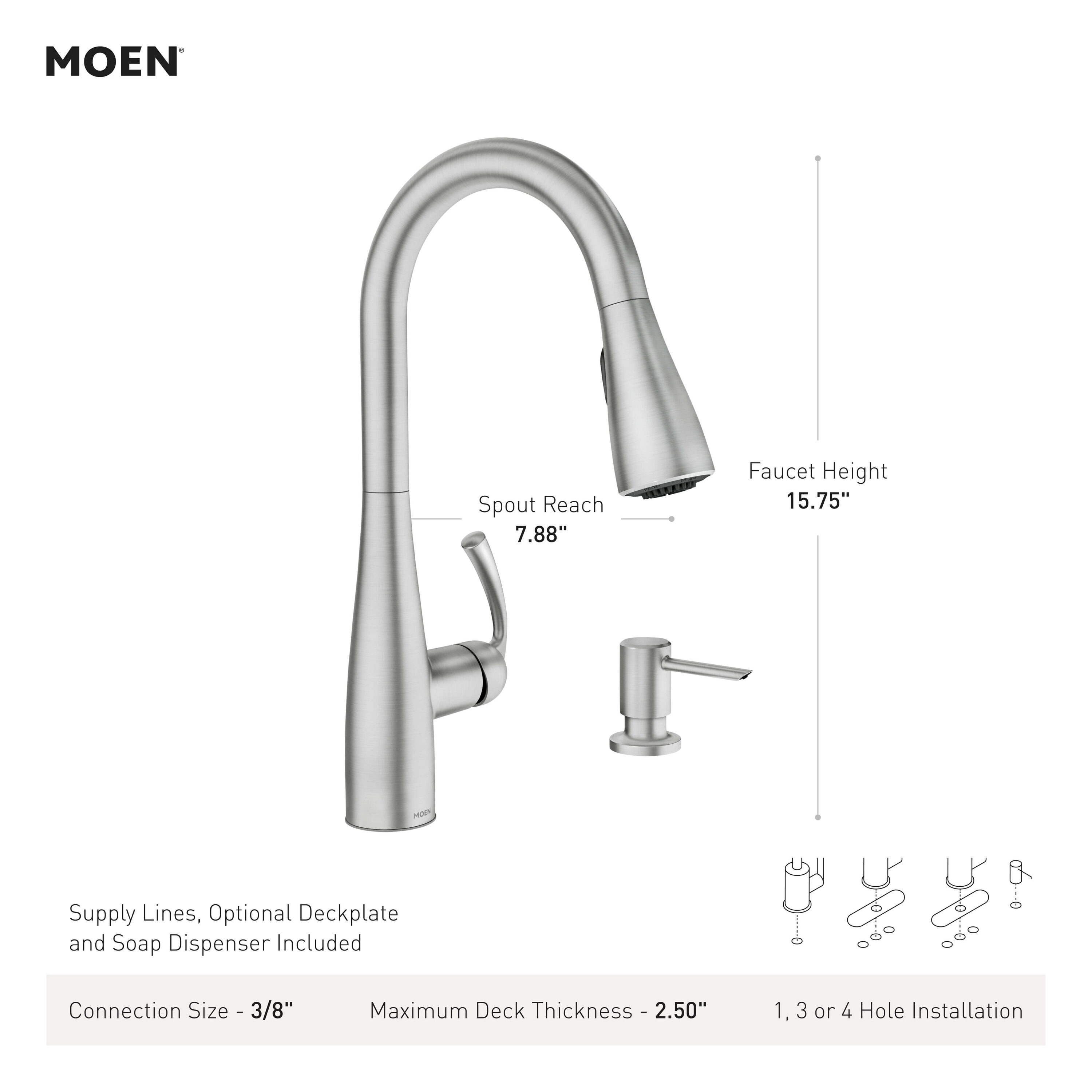 Moen 87014 Kitchen-Faucets - View #9