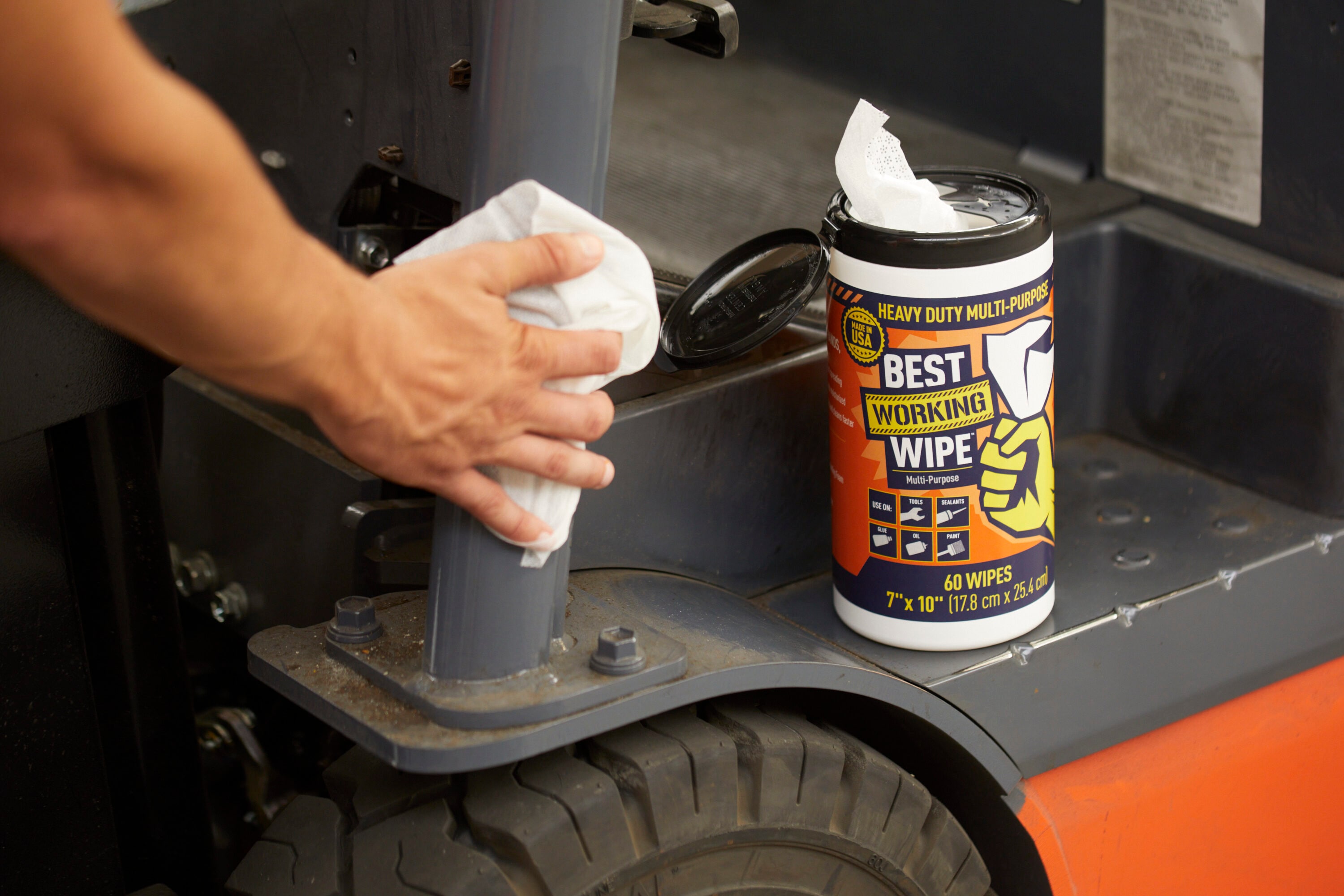 Reviews for Grime Boss 60-Count Surface and Hand Wipes Heavy Duty