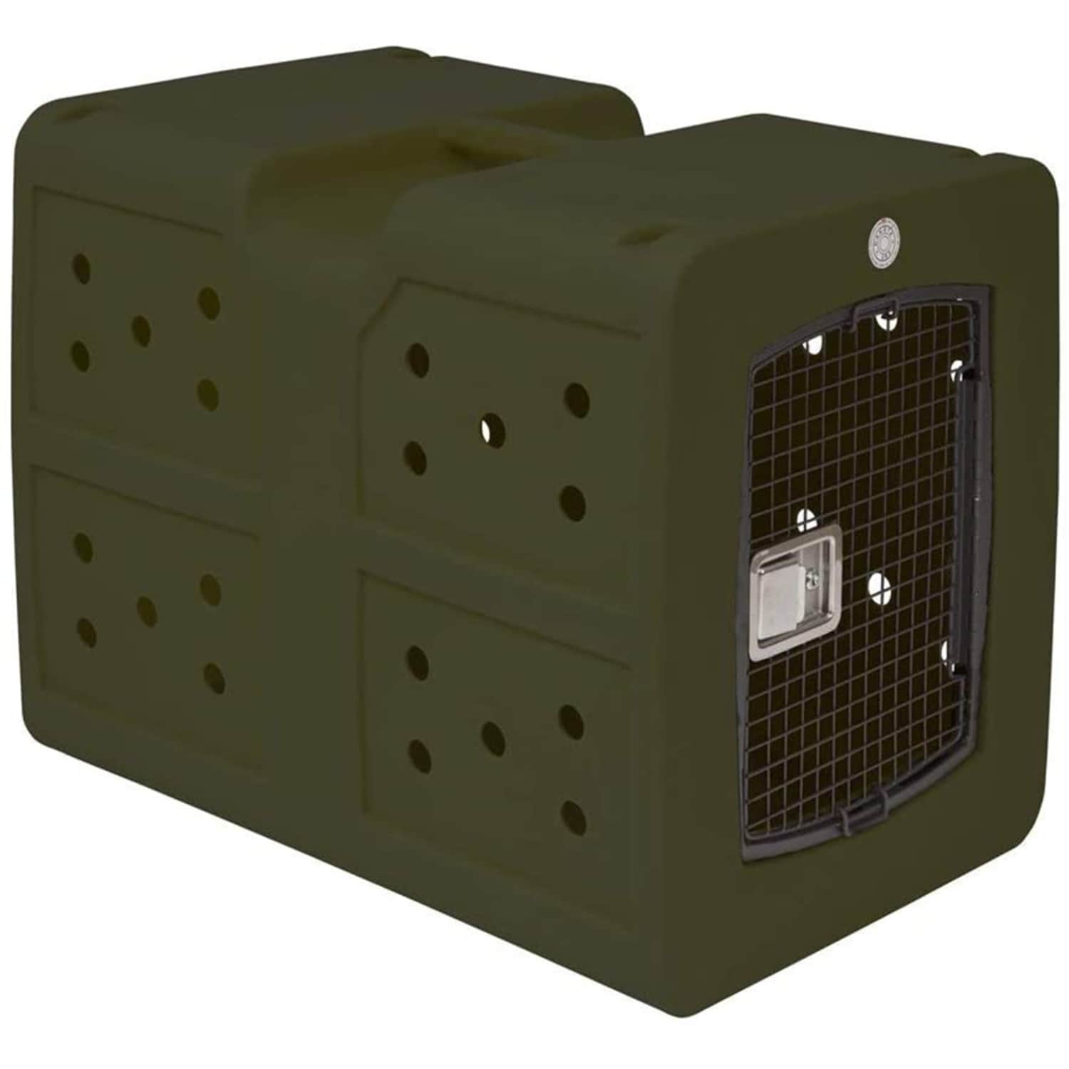 Dakota 283 211210 Extra large (66 - 90 lbs.) Plastic Dog Crate Indoor/Outdoor ( 3.18-ft L x 2.12-ft W x 2.43-ft H )