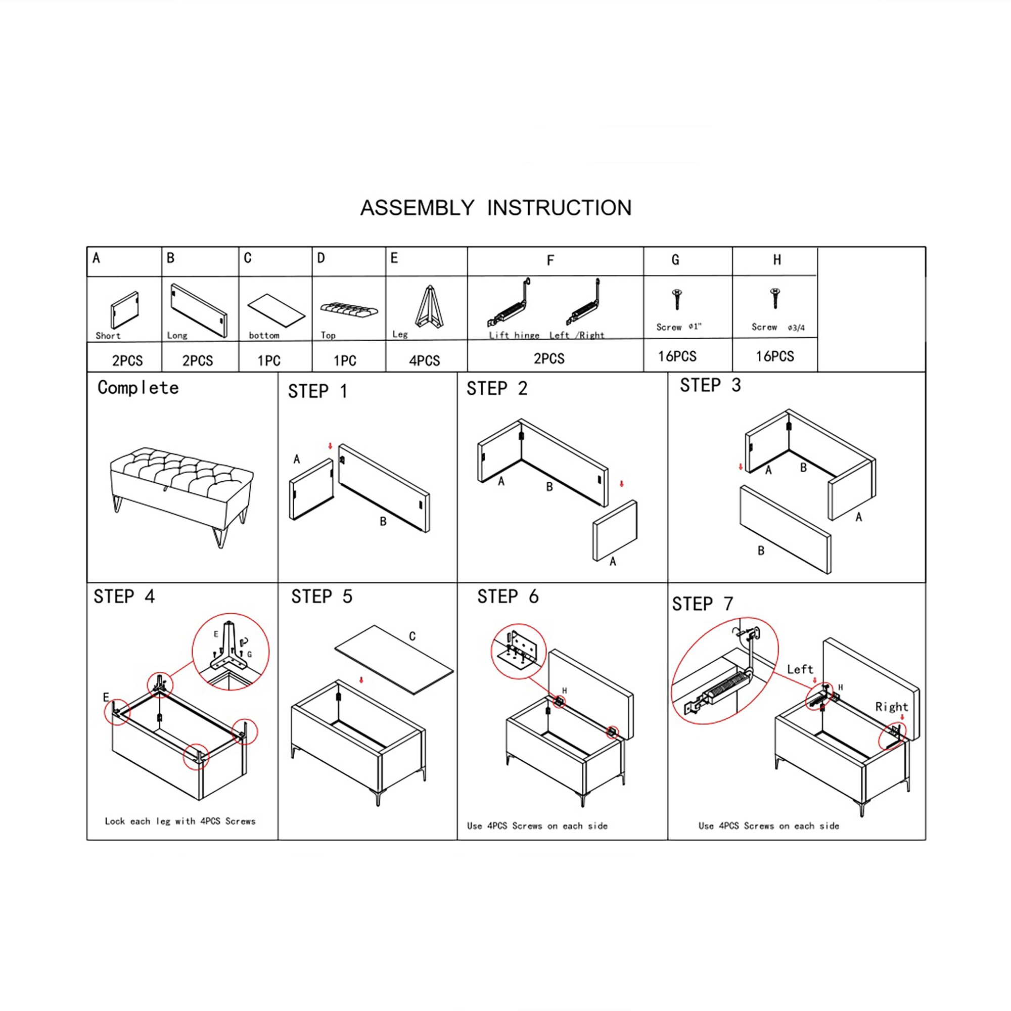 GZMR GZ-MX045BK bench - View #13