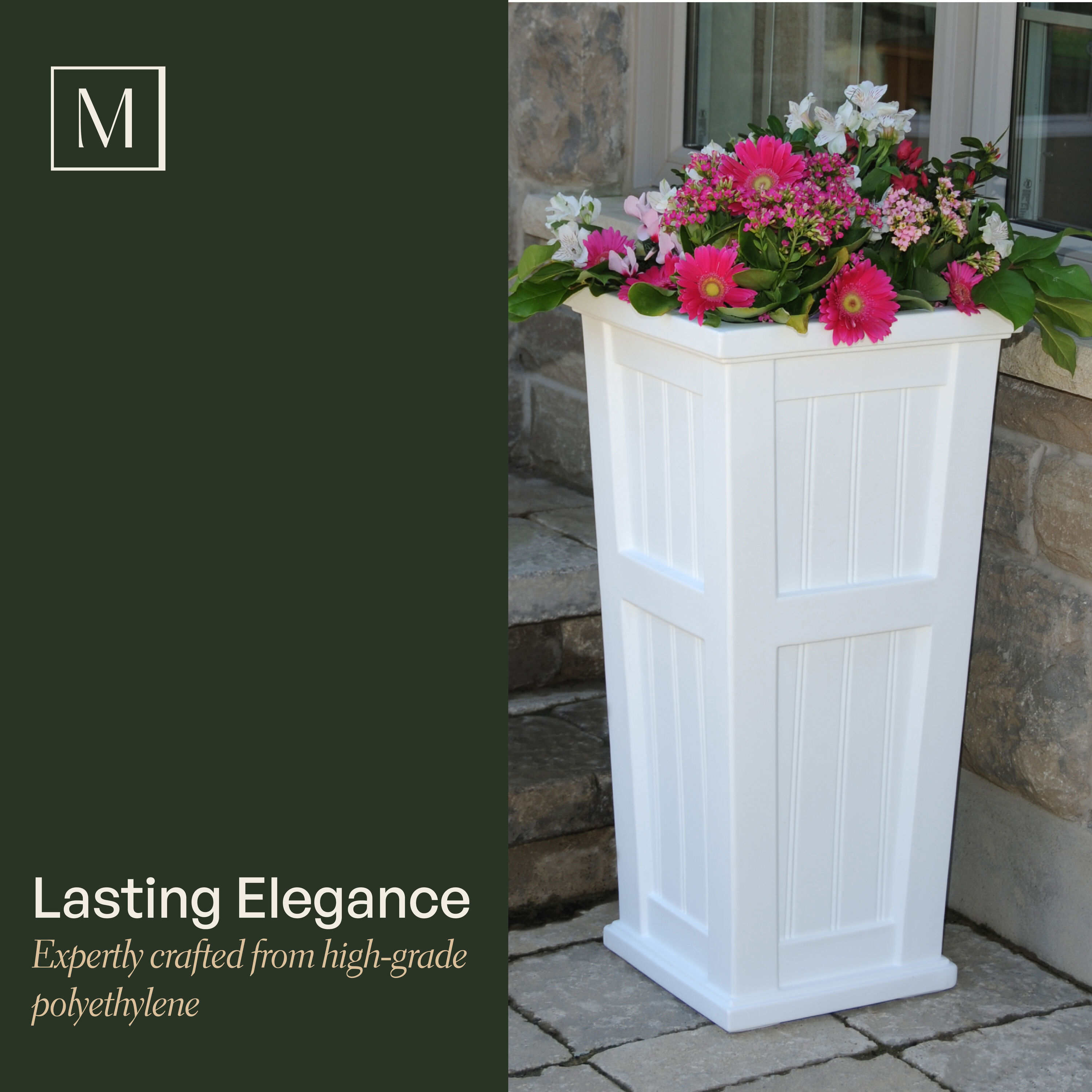 Mayne 4843-W Planter-Window-Box - View #3